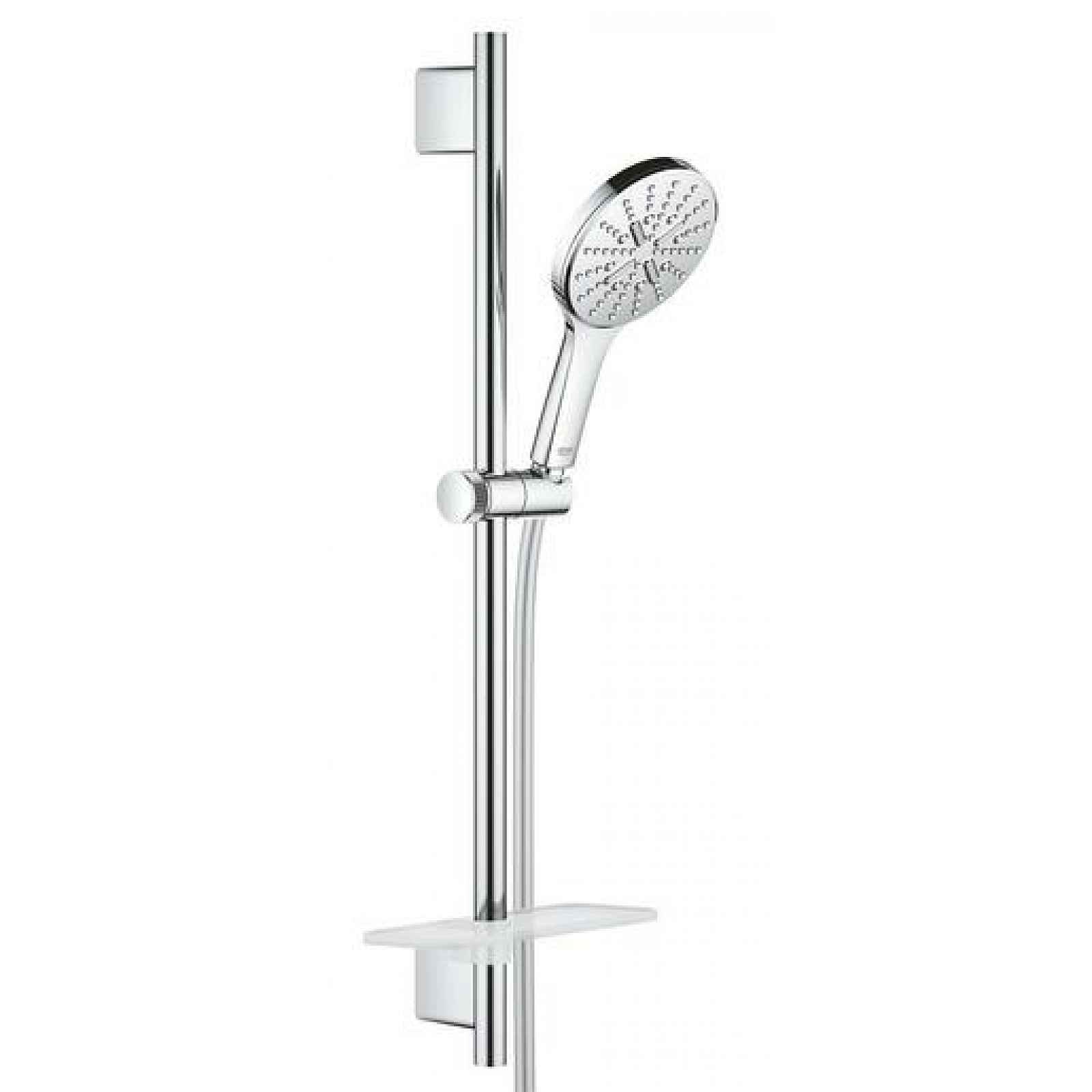 Sprchový set Grohe RAINSHOWER SmartActive na stěnu s poličkou chrom 26575000