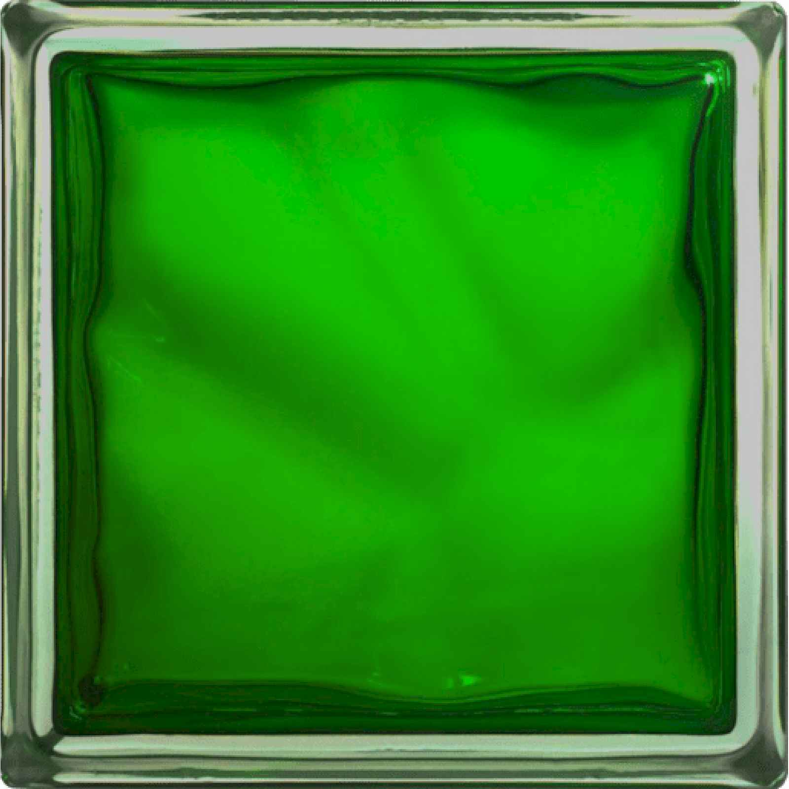 Luxfera Glassblocks emerald 19x19x8 cm sklo 1908WGR