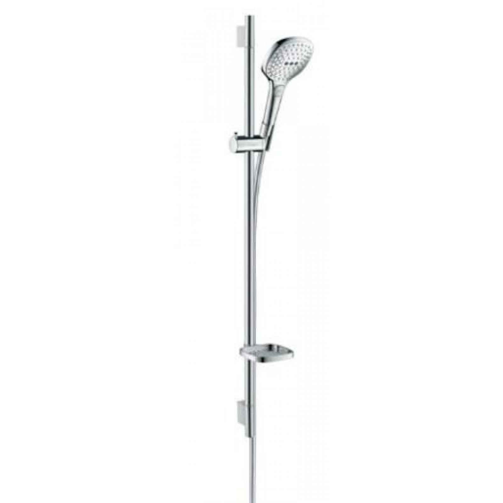 Sprchový set Hansgrohe Raindance Select E s mýdlenkou bílá/chrom 26621400