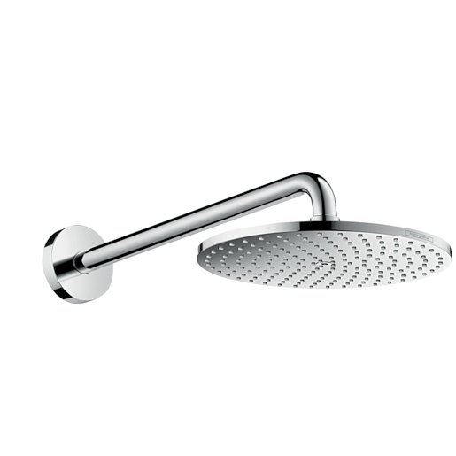 Hlavová sprcha Hansgrohe Raindance S na stěnu včetně sprchového ramena chrom 27607000