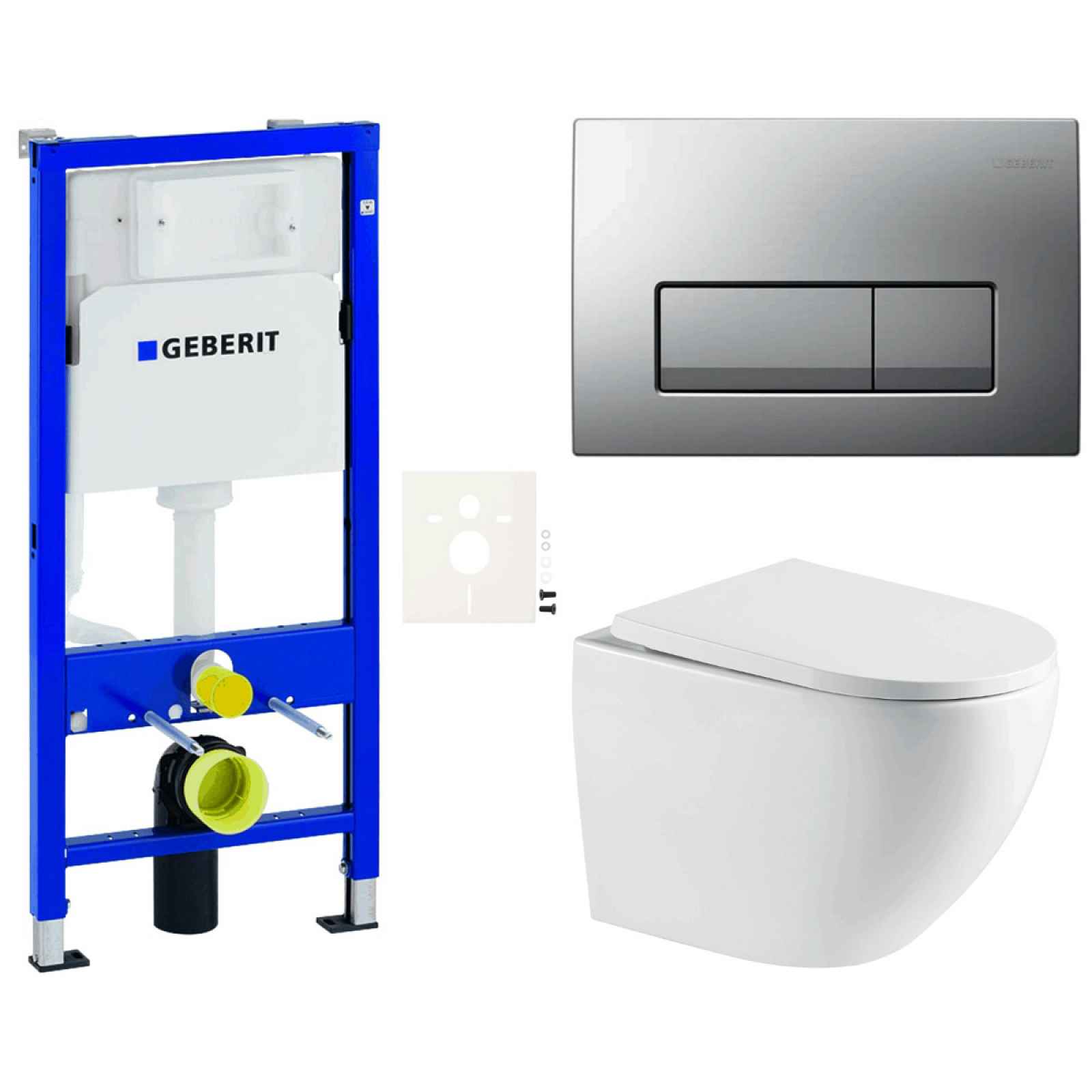 Závěsný wc set do lehkých stěn / předstěnová SAT SIKOGESTOR67D50