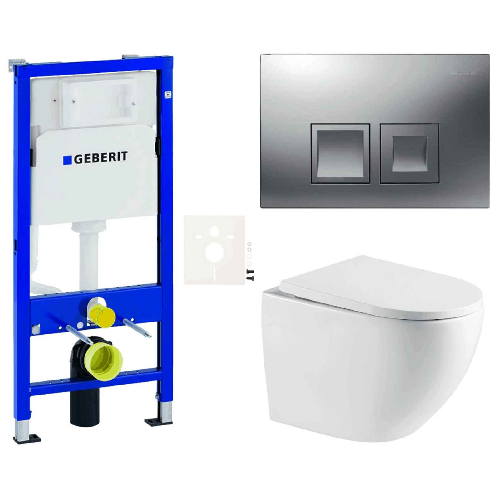 Závěsný wc set do lehkých stěn / předstěnová SAT SIKOGESTOR67D35