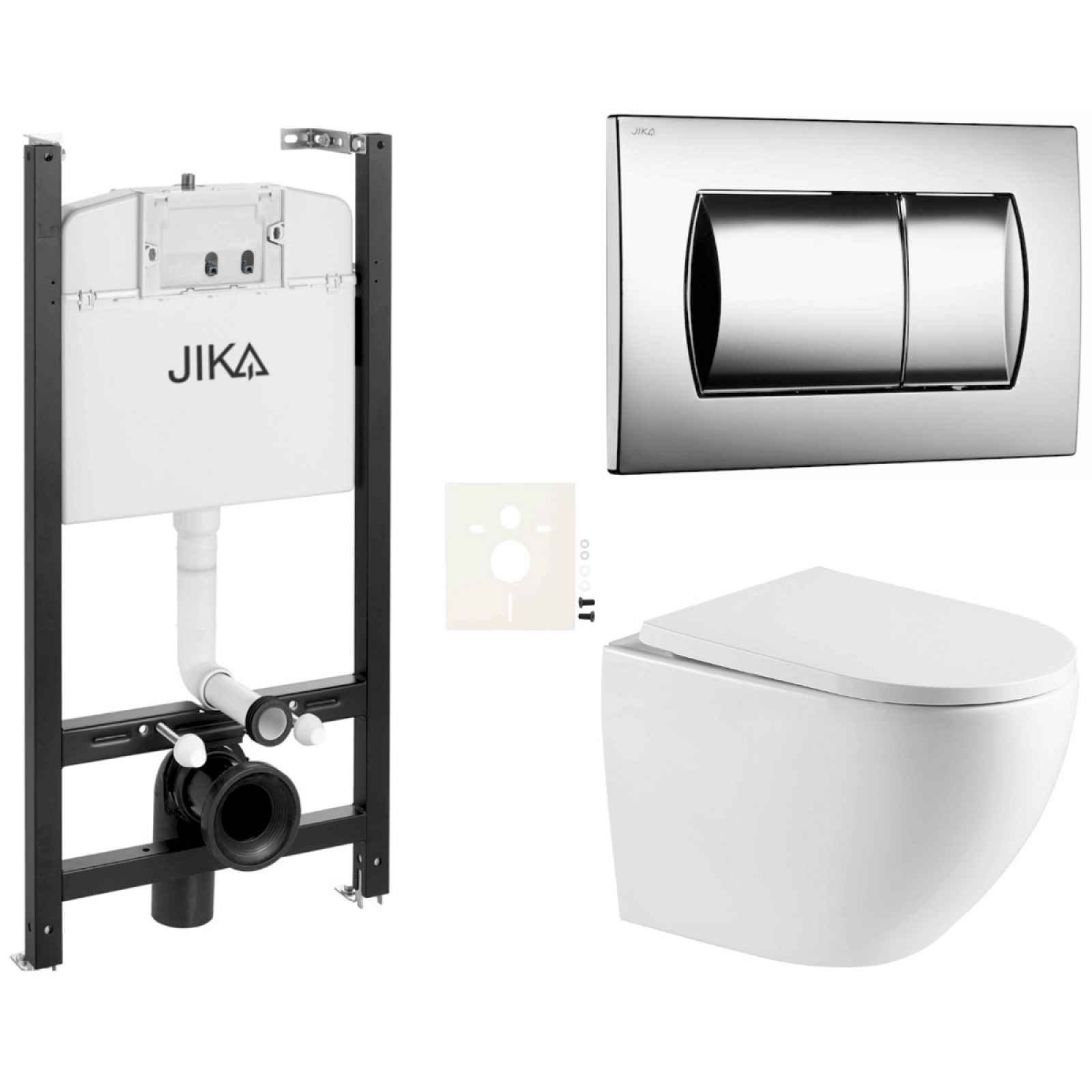 Závěsný wc set do lehkých stěn / předstěnová SAT SIKOJSREX67CR