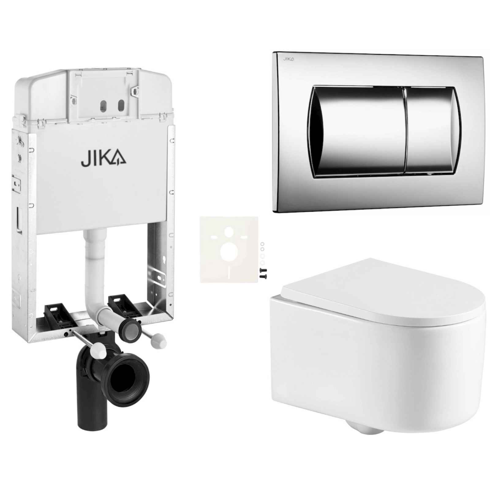 Závěsný wc set k zazdění SAT SIKOJZREX72CR