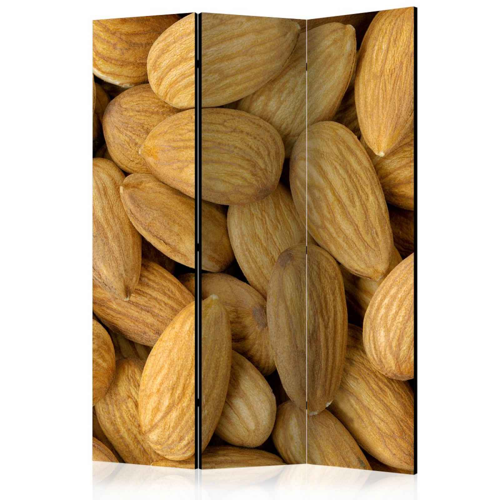 Paraván Tasty almonds Dekorhome 135x172 cm (3-dílný)