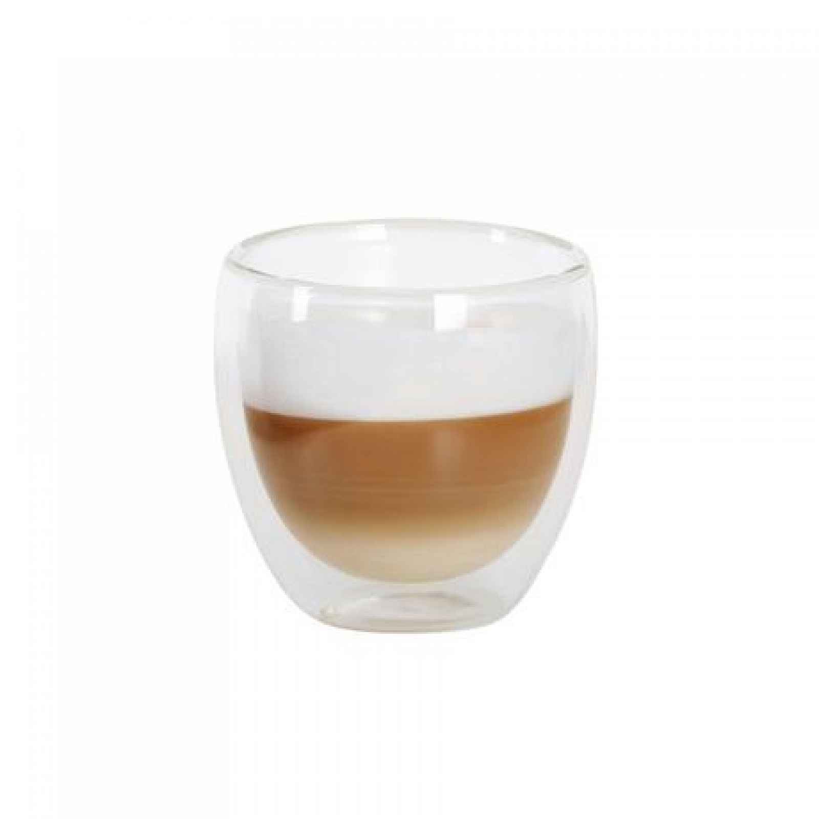 TORO Skleněný hrnek Cappuccino dvojité borosilikátové sklo 280ml