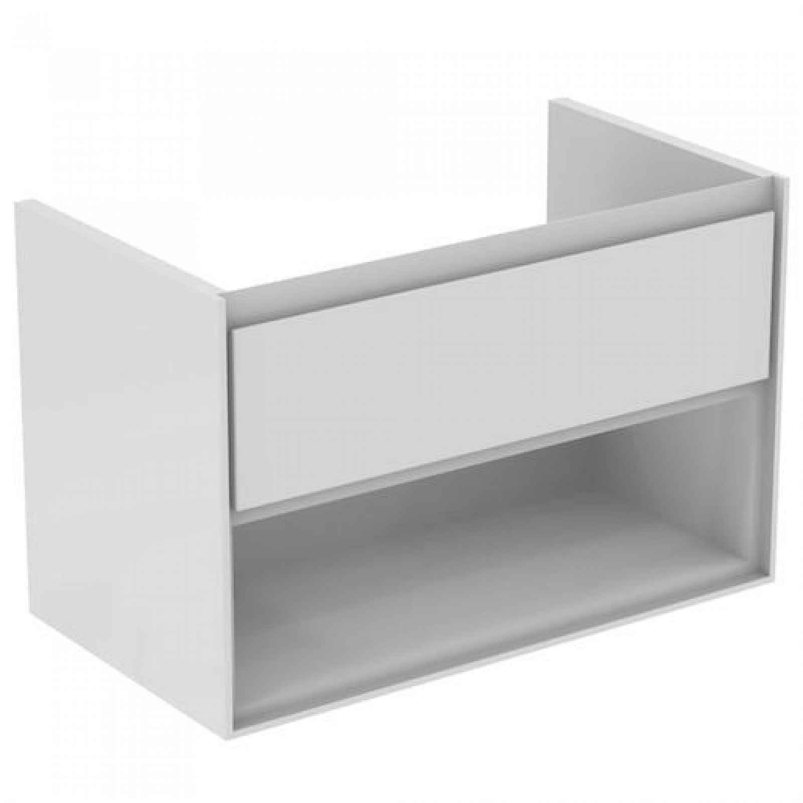 Koupelnová skříňka pod umyvadlo Ideal Standard Connect Air 80x44x51,7 cm světlé dřevo/světlá hnědá mat E0827UK