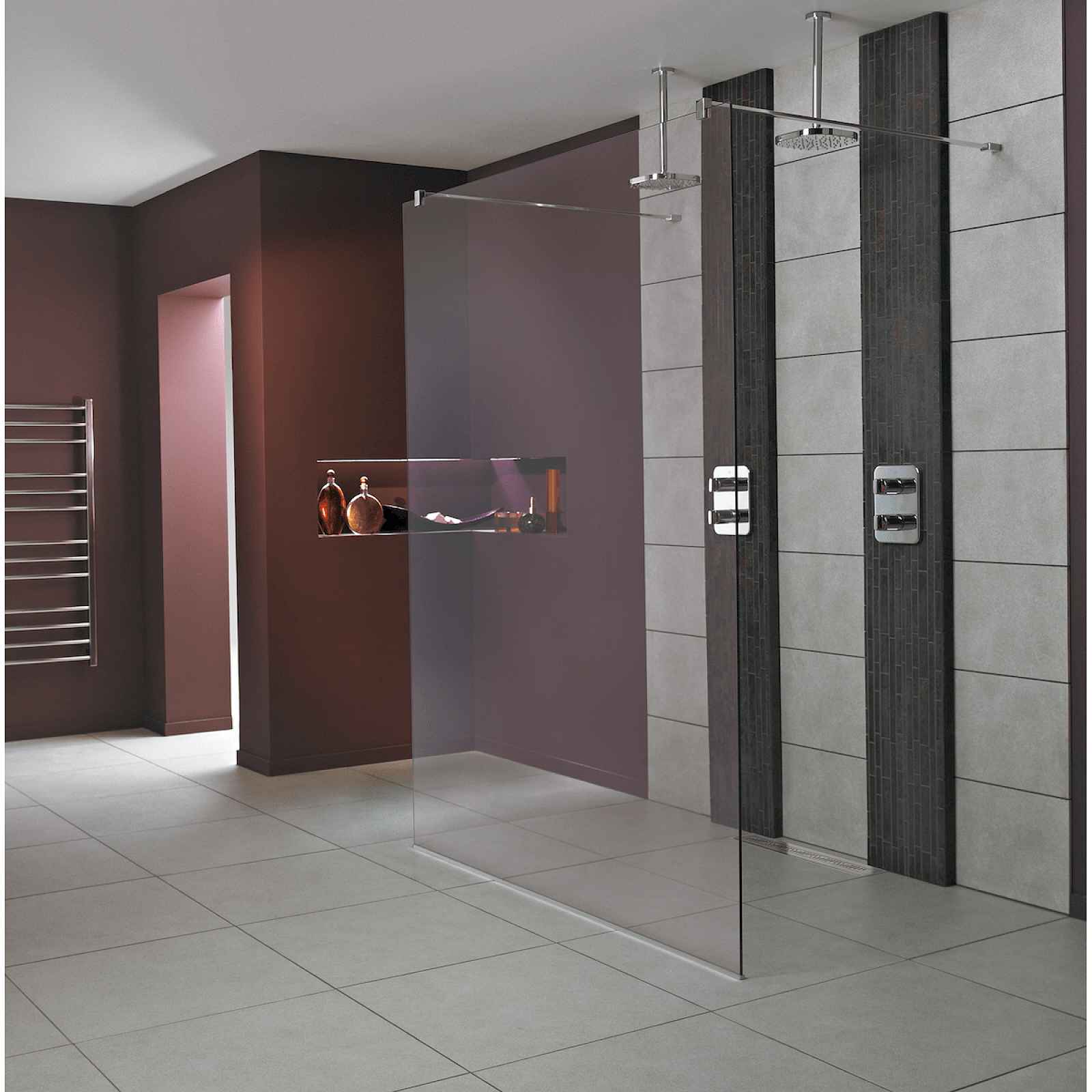 Upevňovací rameno Ideal Standard Wetroom chrom lesklý L6230EO