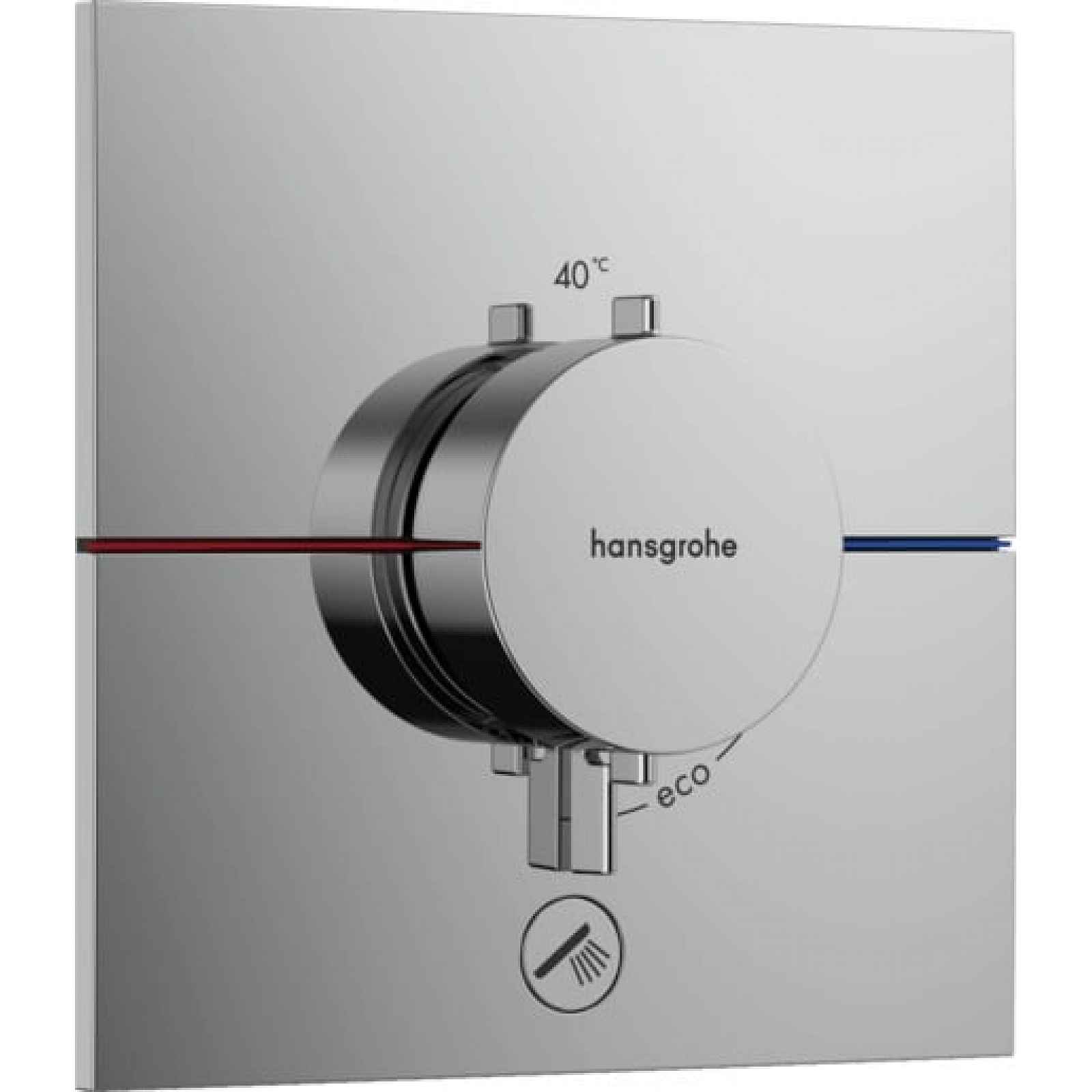 Sprchová baterie Hansgrohe ShowerSelect Comfort E bez podomítkového tělesa chrom 15575000