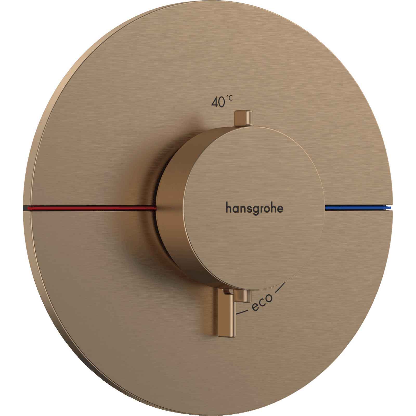 Sprchová baterie Hansgrohe ShowerSelect Comfort S bez podomítkového tělesa kartáčovaný bronz 15559140