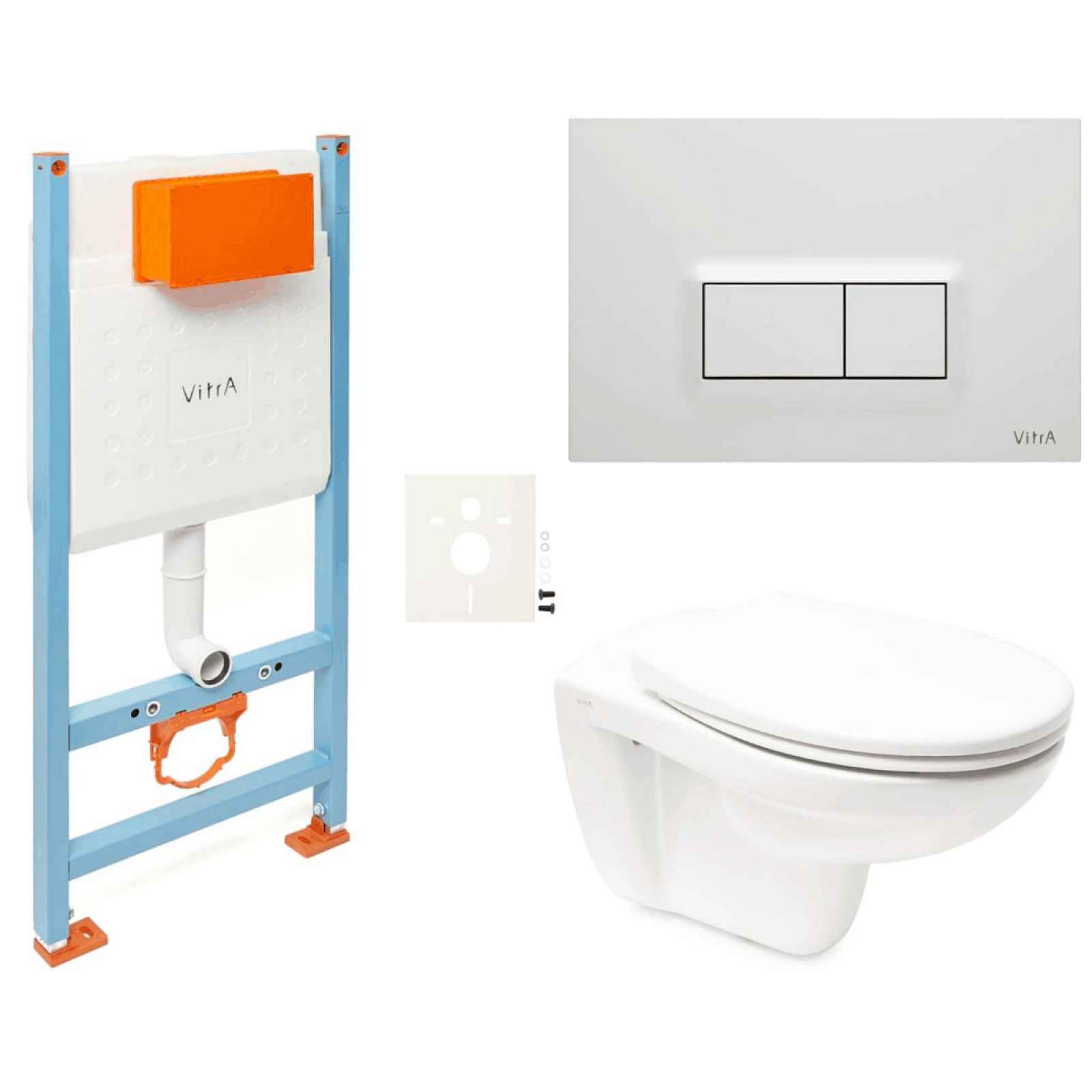 Závěsný wc set do lehkých stěn / předstěnová Vitra Normus SIKOVSNOR54600