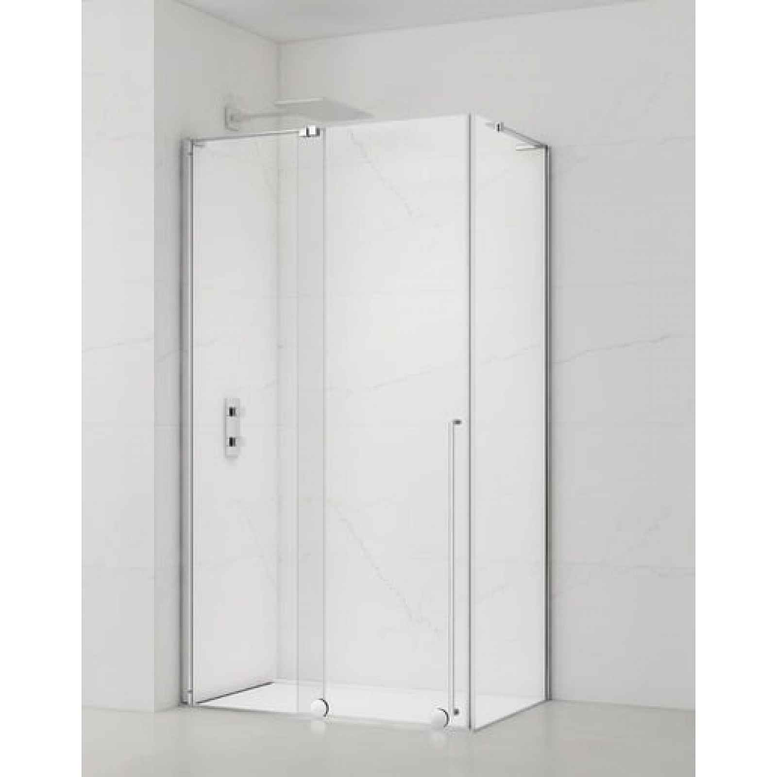 Sprchový kout obdélník 100x80 cm SAT Walk-In Xmotion SATBWIXMN100S80