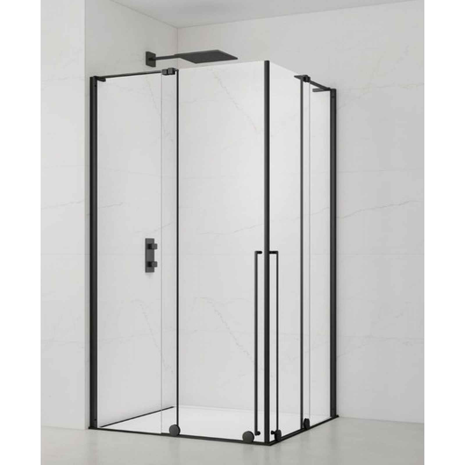 Sprchový kout čtverec 140x140 cm SAT Walk-In Xmotion SATBWIXMN140140C