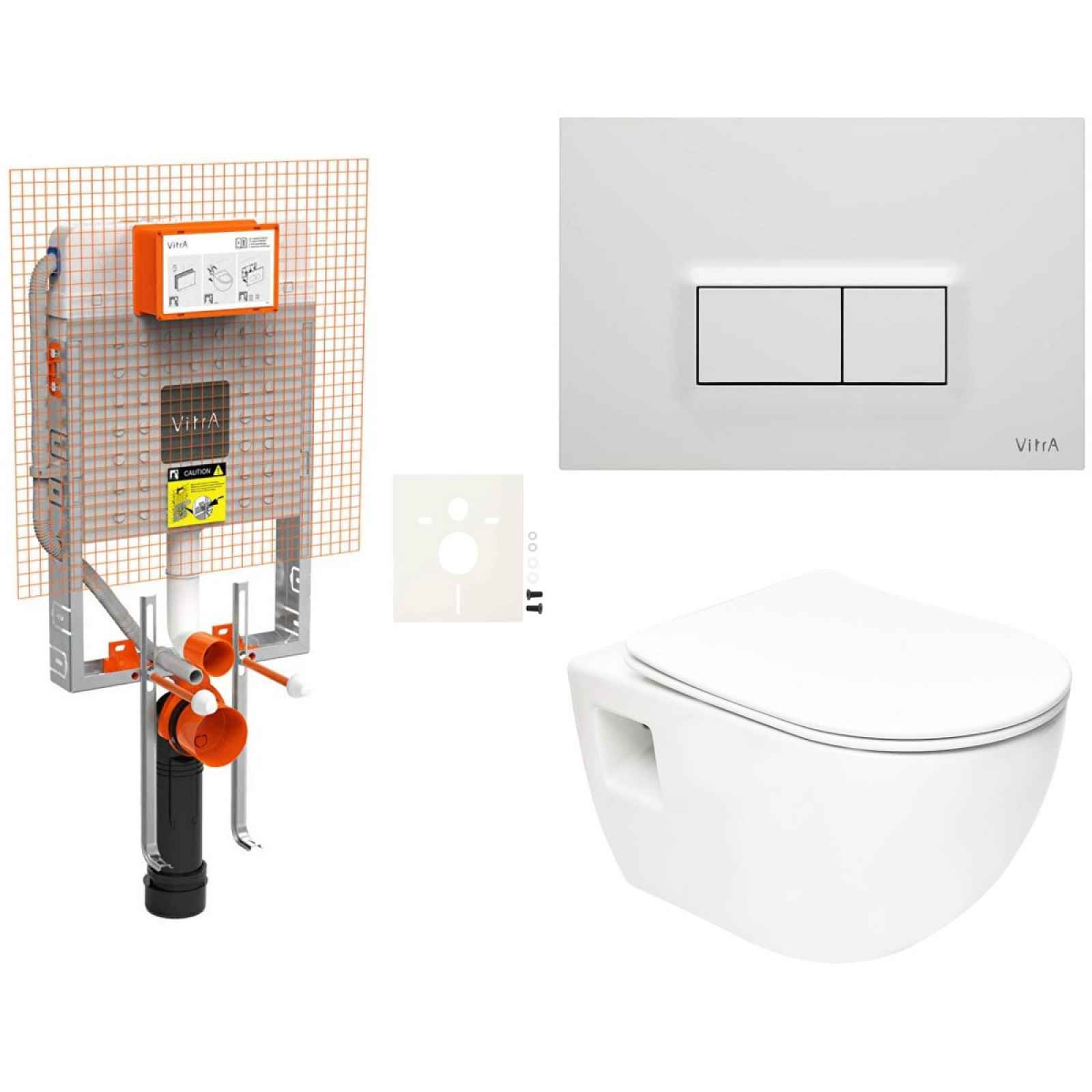 Závěsný wc set k zazdění SAT Project SIKOVZSATPRO51600