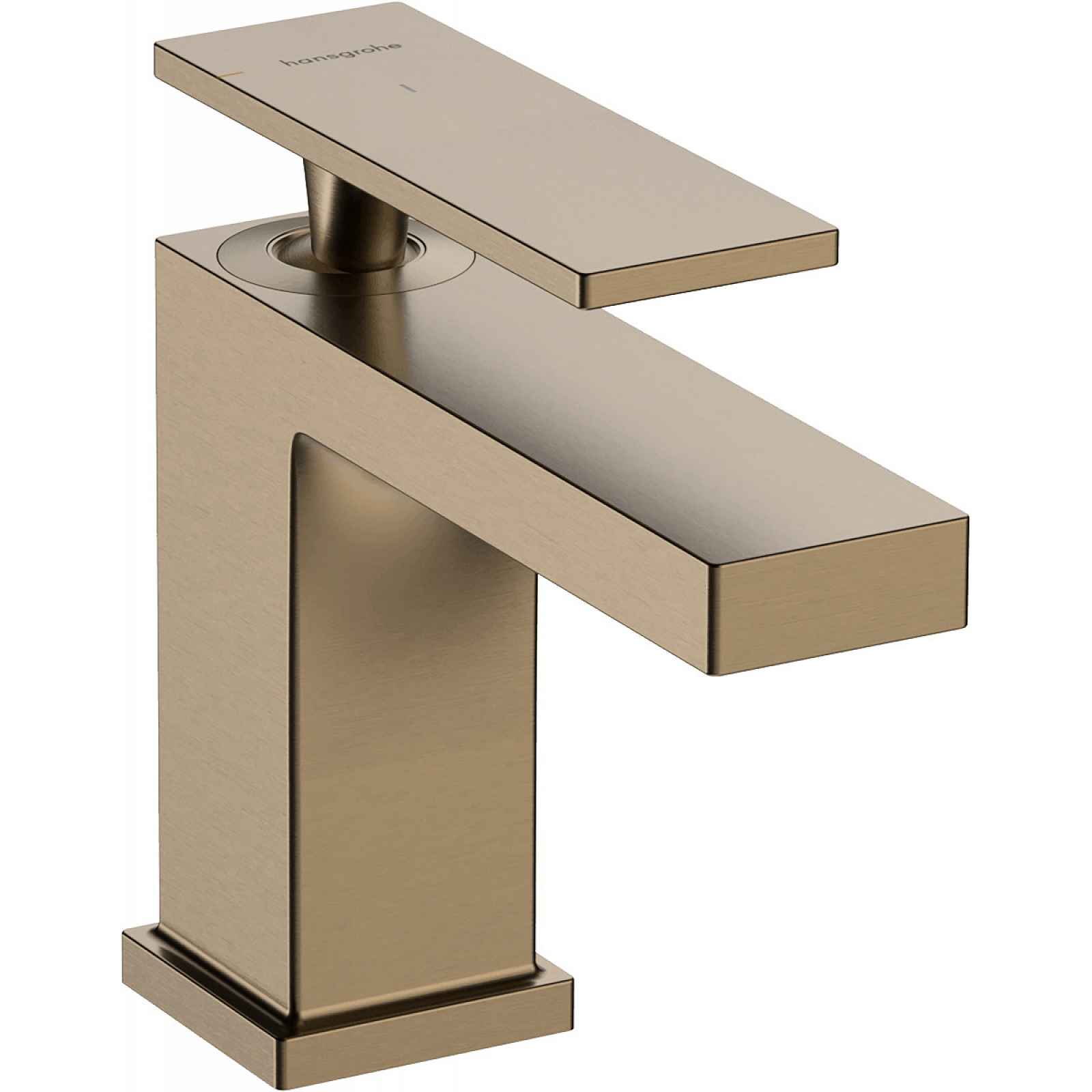 Umyvadlová baterie Hansgrohe Tecturis E bez výpusti kartáčovaný bronz 73001140