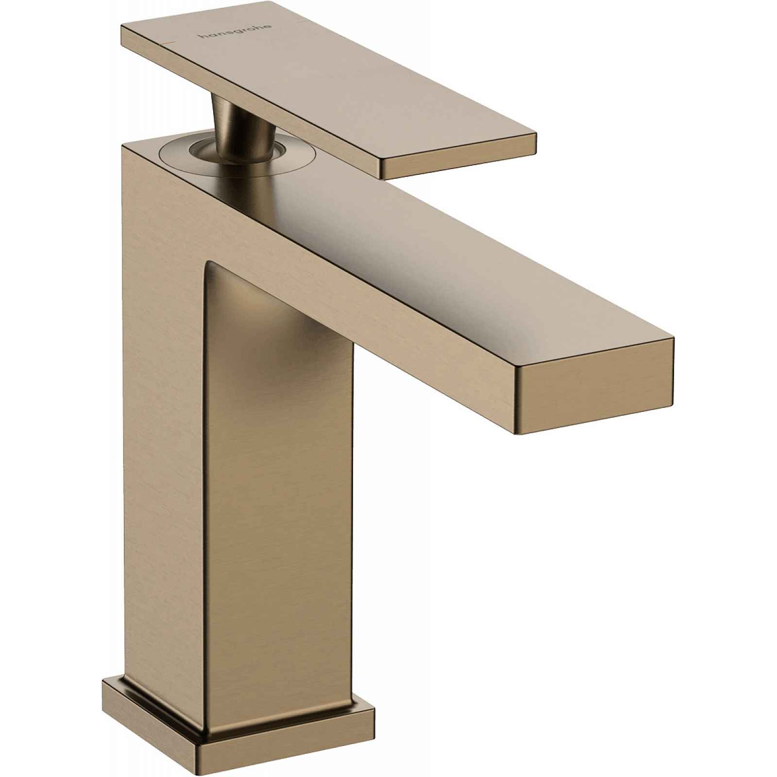 Umyvadlová baterie Hansgrohe Tecturis E bez výpusti kartáčovaný bronz 73011140