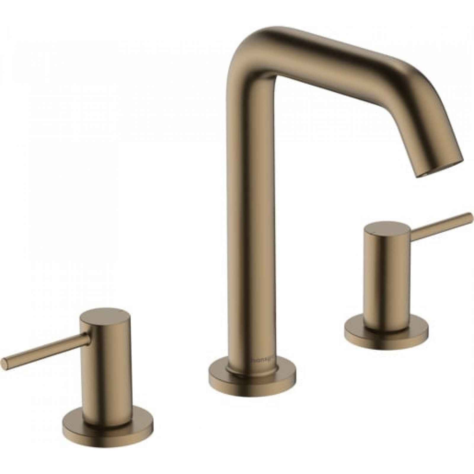 Umyvadlová baterie Hansgrohe Tecturis S s clic-clacem kartáčovaný bronz 73330140