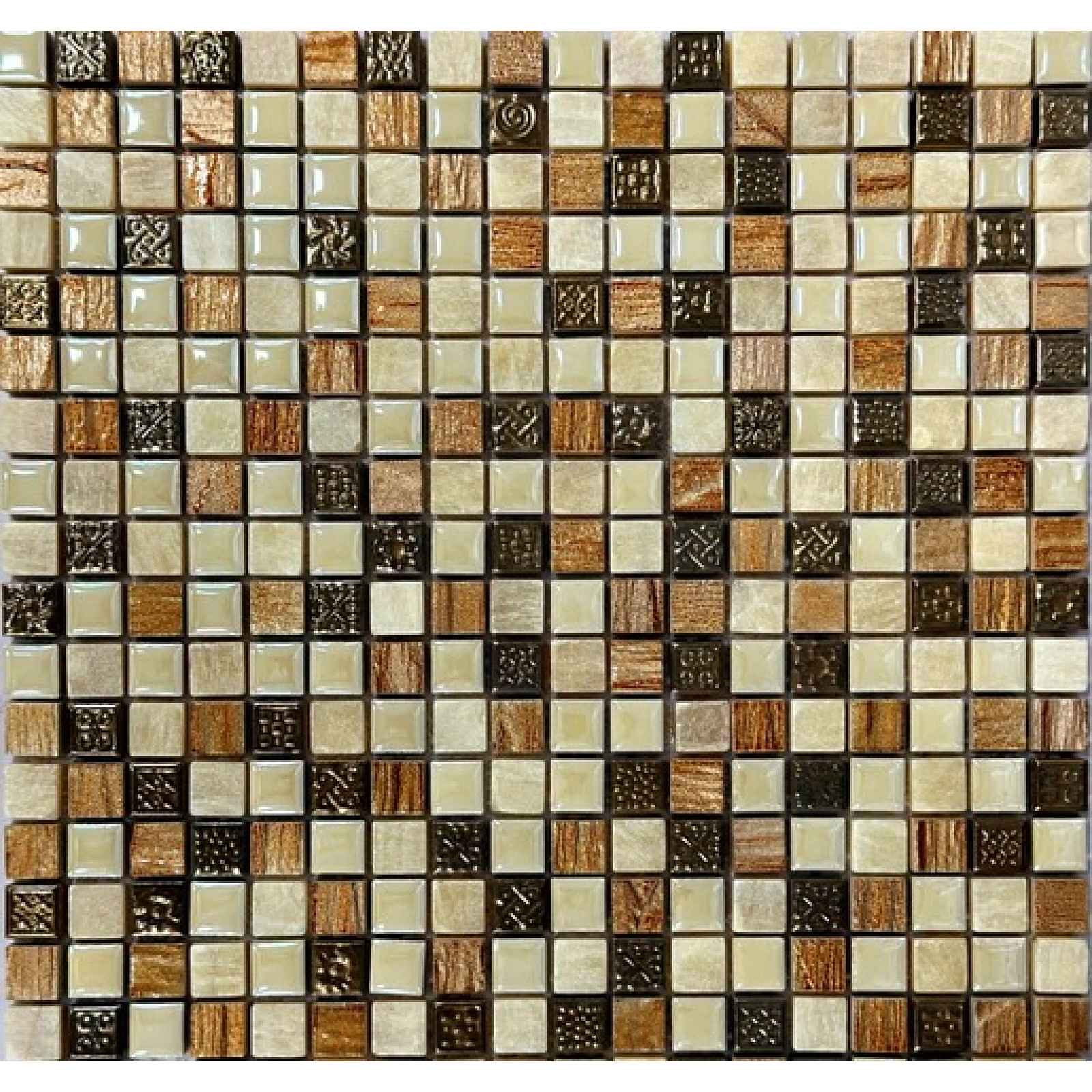 Mozaika Premium Mosaic mix barev 30x30 cm lesk MOSMSK19 (bal.0,990 m2)