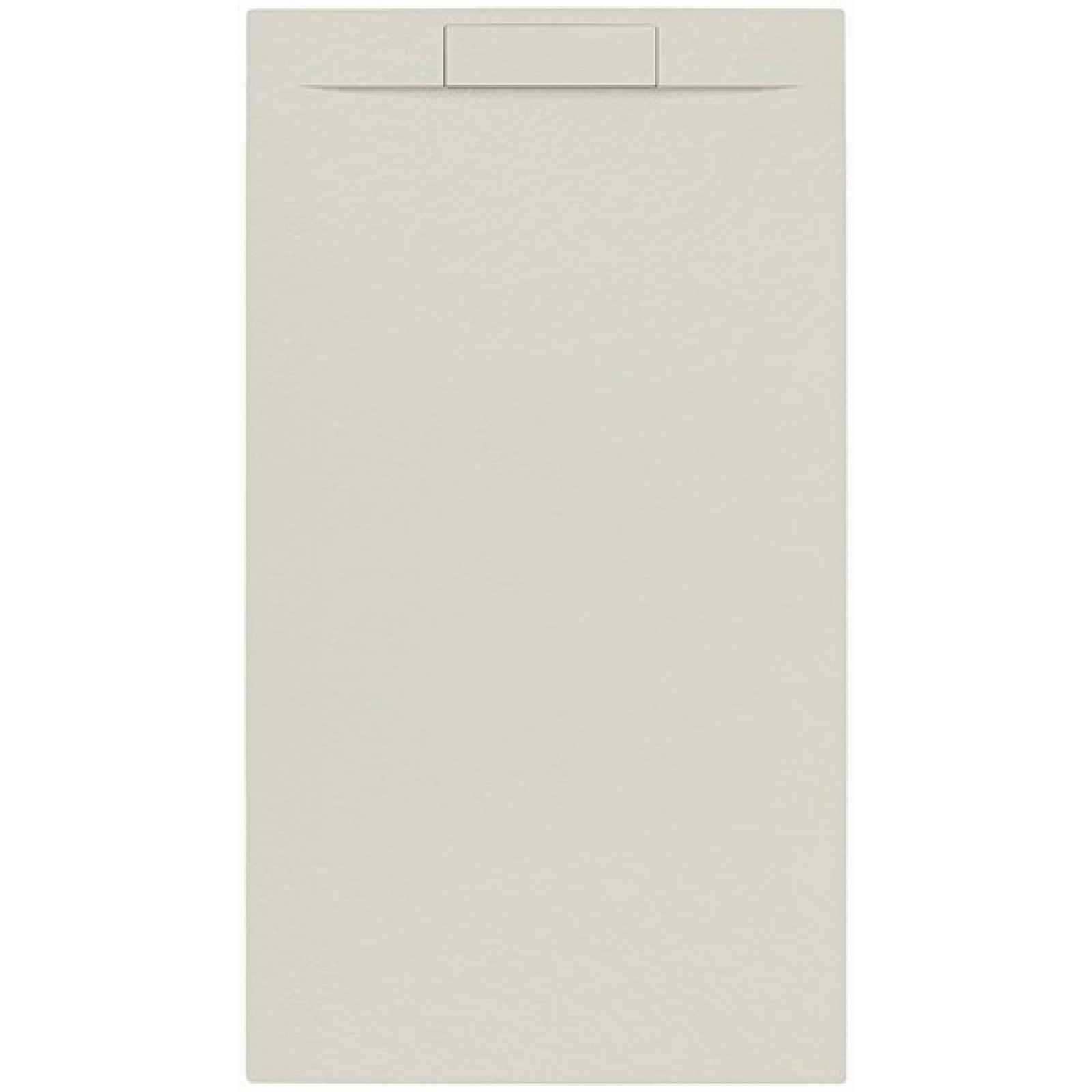 Sprchová vanička obdélníková SAT Fusion 100x80 cm litý mramor Beige SATFU10080BE