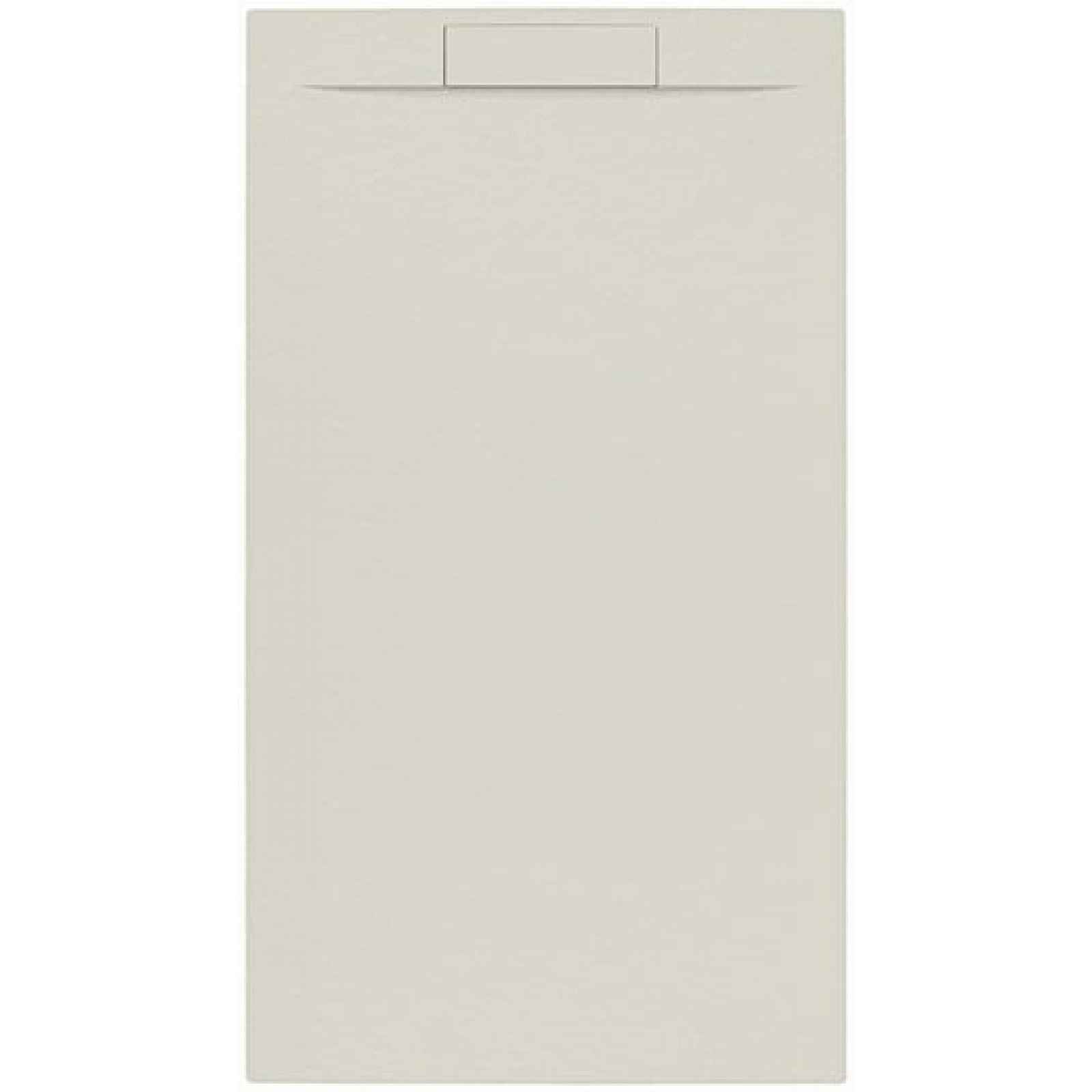 Sprchová vanička obdélníková SAT Fusion 100x90 cm litý mramor Beige SATFU10090BE