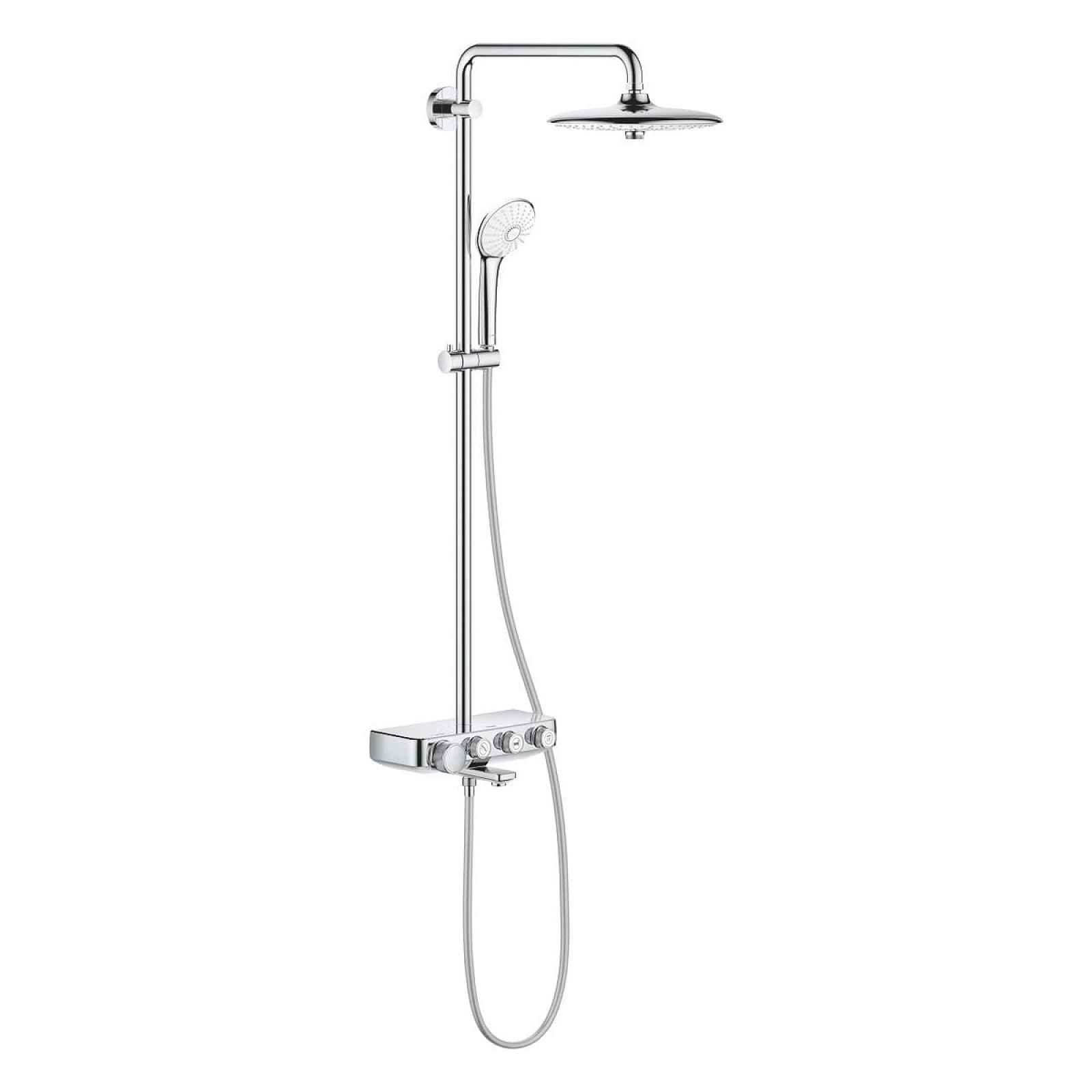 Sprchový systém Grohe Euphoria SmartControl s vanovým termostatem chrom 26608000