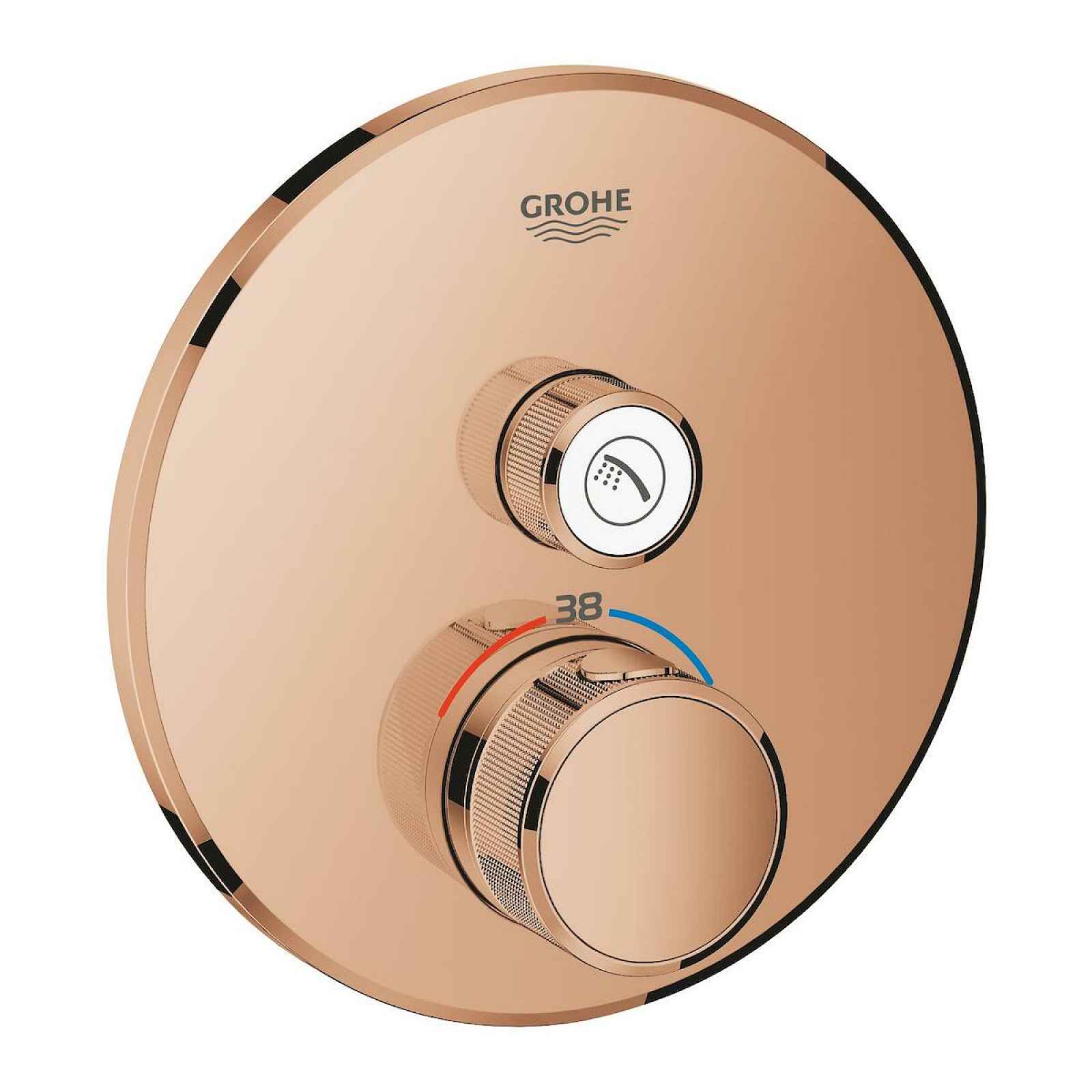 Sprchová baterie Grohe Grohtherm Smartcontrol bez podomítkového tělesa Warm Sunset 29118DA0