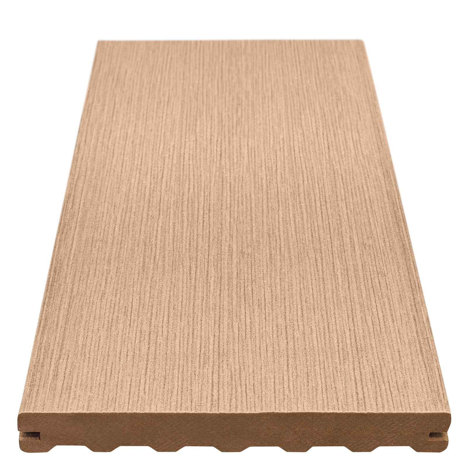 Prkno terasové dřevoplastové WOODPLASTIC RUSTIC MAX teak