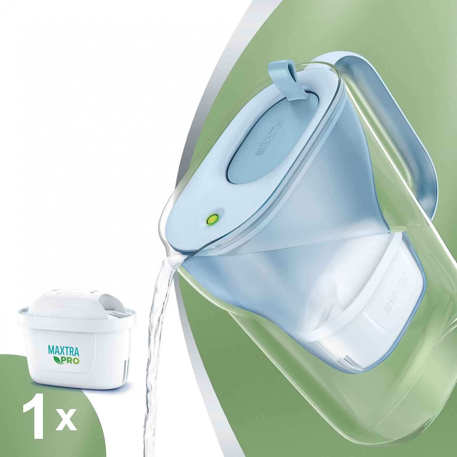 Brita Filtrační konvice Style Eco, 2,4 l, modrá 1052807