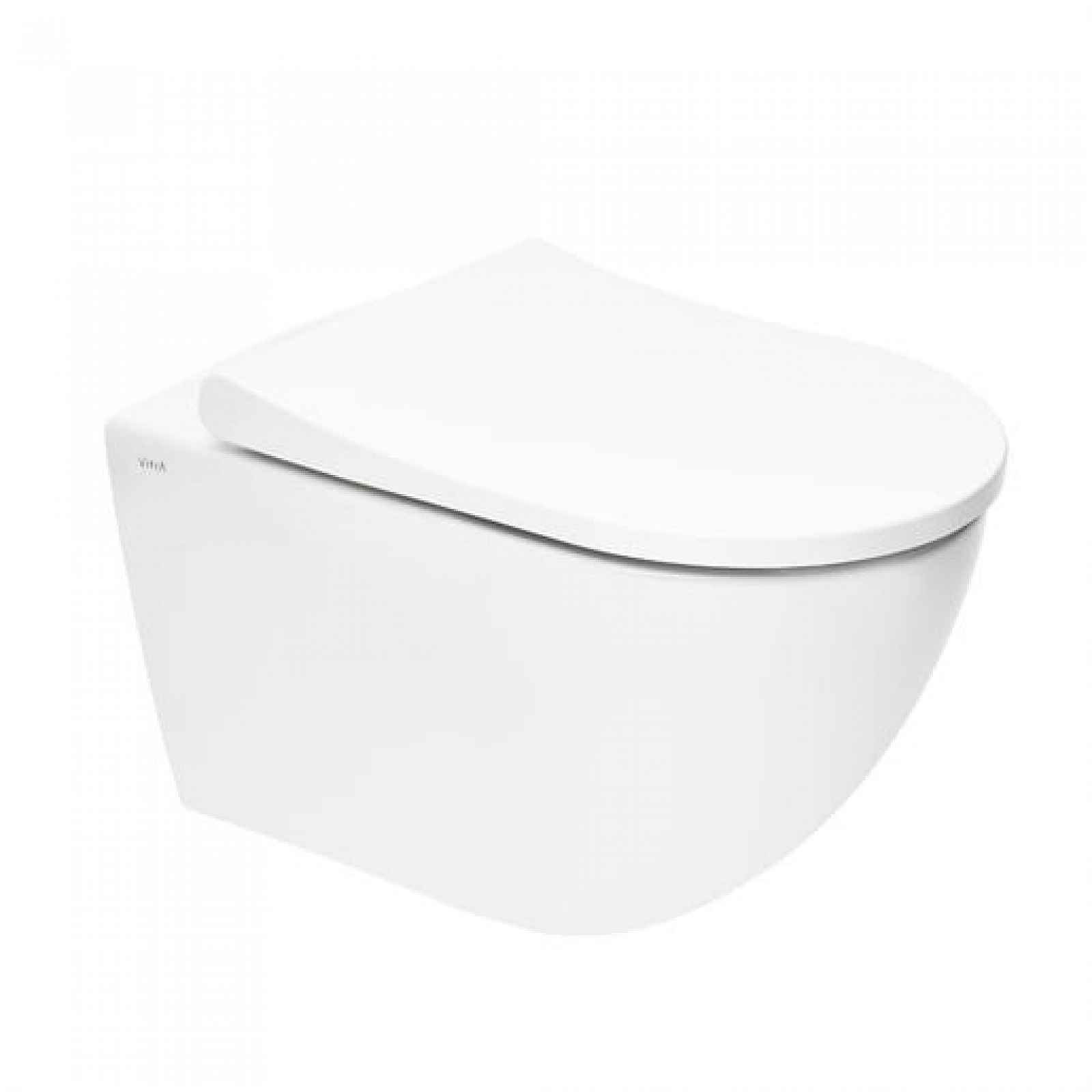 WC závěsné VitrA S60 bílé včetně sedátka, zadní odpad 7510-003-6288