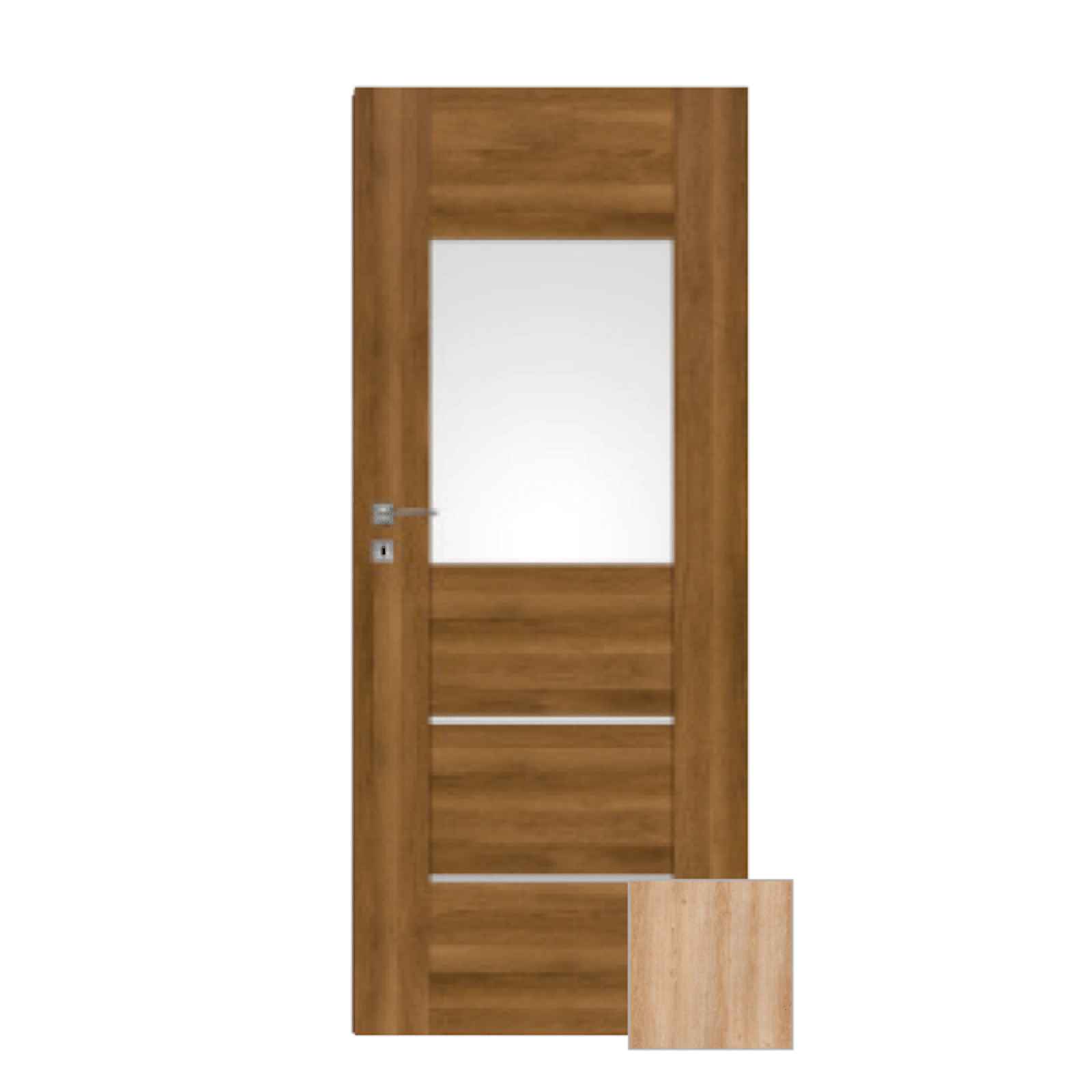 Interiérové dveře Naturel Aura pravé 60 cm jilm AURA2J60P