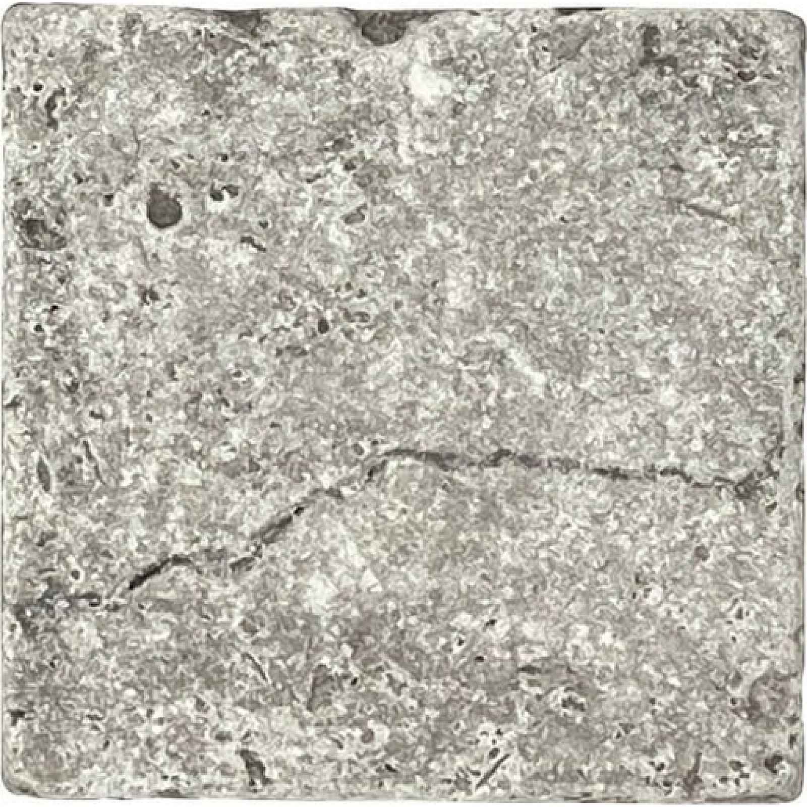 Obklad Mosavit Travertino silver 10x10 cm mat TRAVERTINOSI 0,500 m2