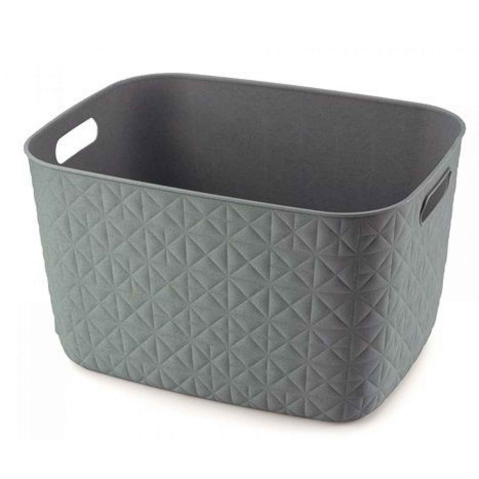 Úložný box Softex L - 19 l,  zelená