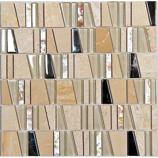 Mozaika Asi Beige 30x30 cm mat / lesk ASIBEIGE