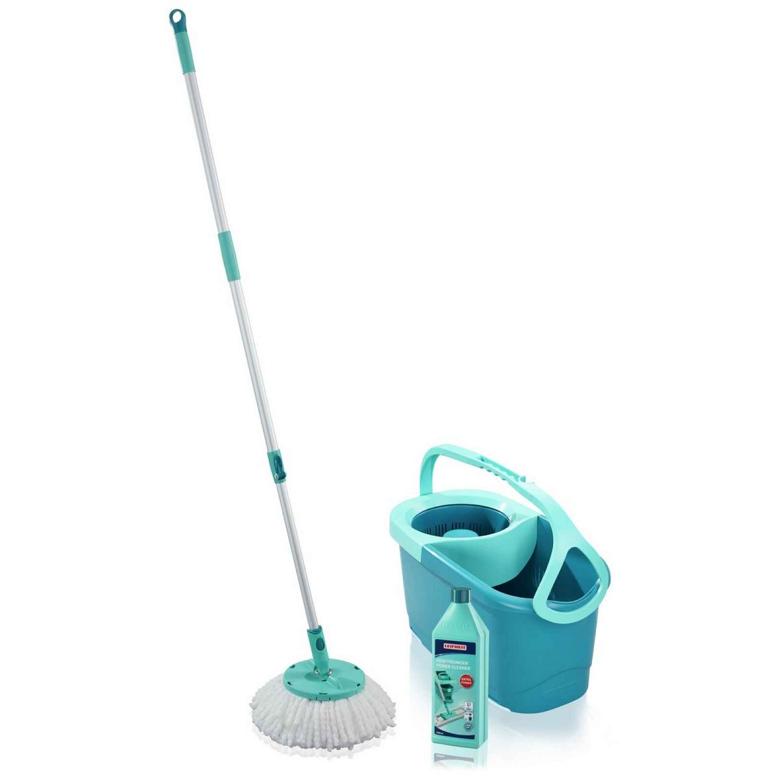 Leifheit Rotation Disc Mop Ergo set + ZDARMA čistič na silně znečištěné podlahy 1 l