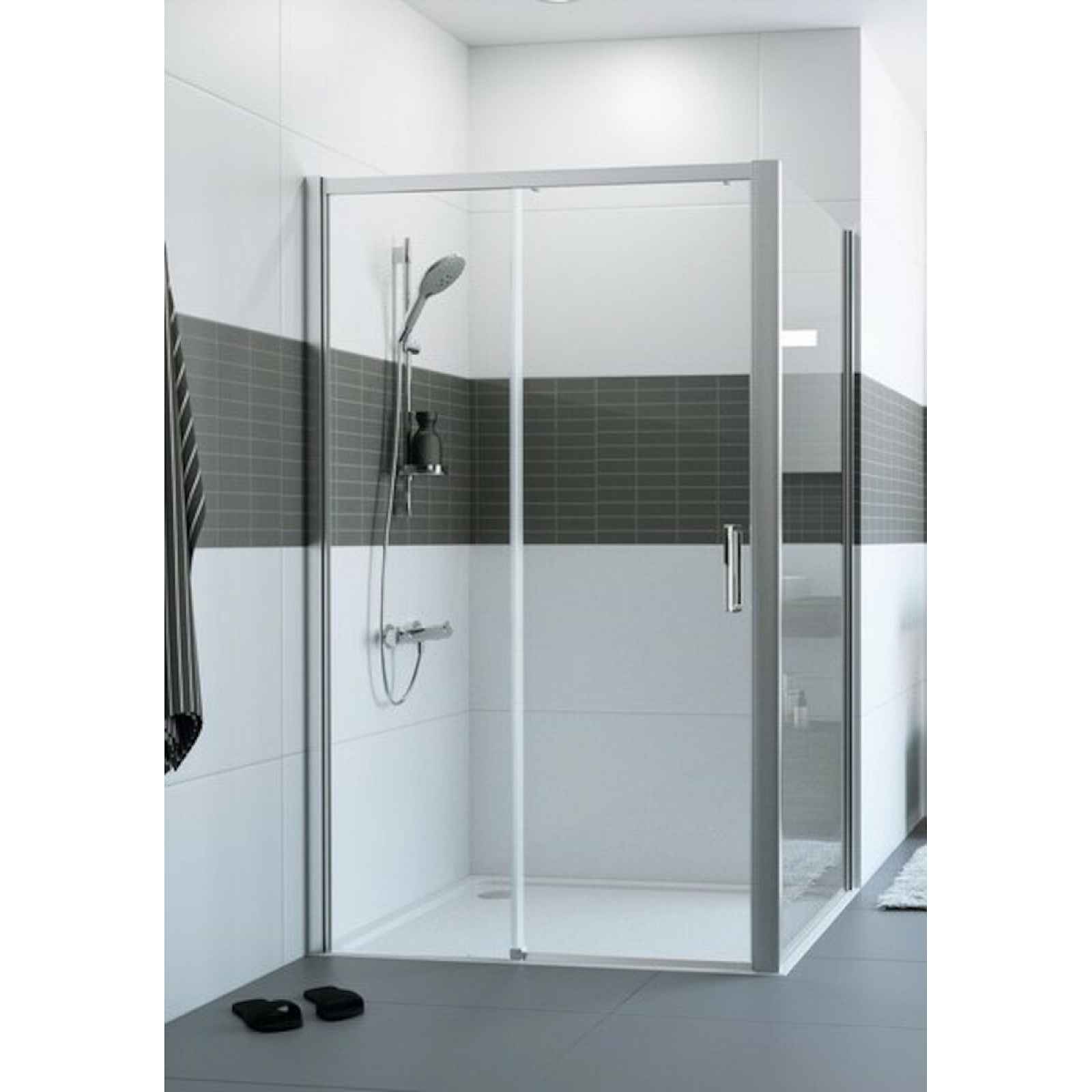 Sprchové dveře 140x200 cm levá Huppe Classics 2 chrom lesklý C25311.069.322