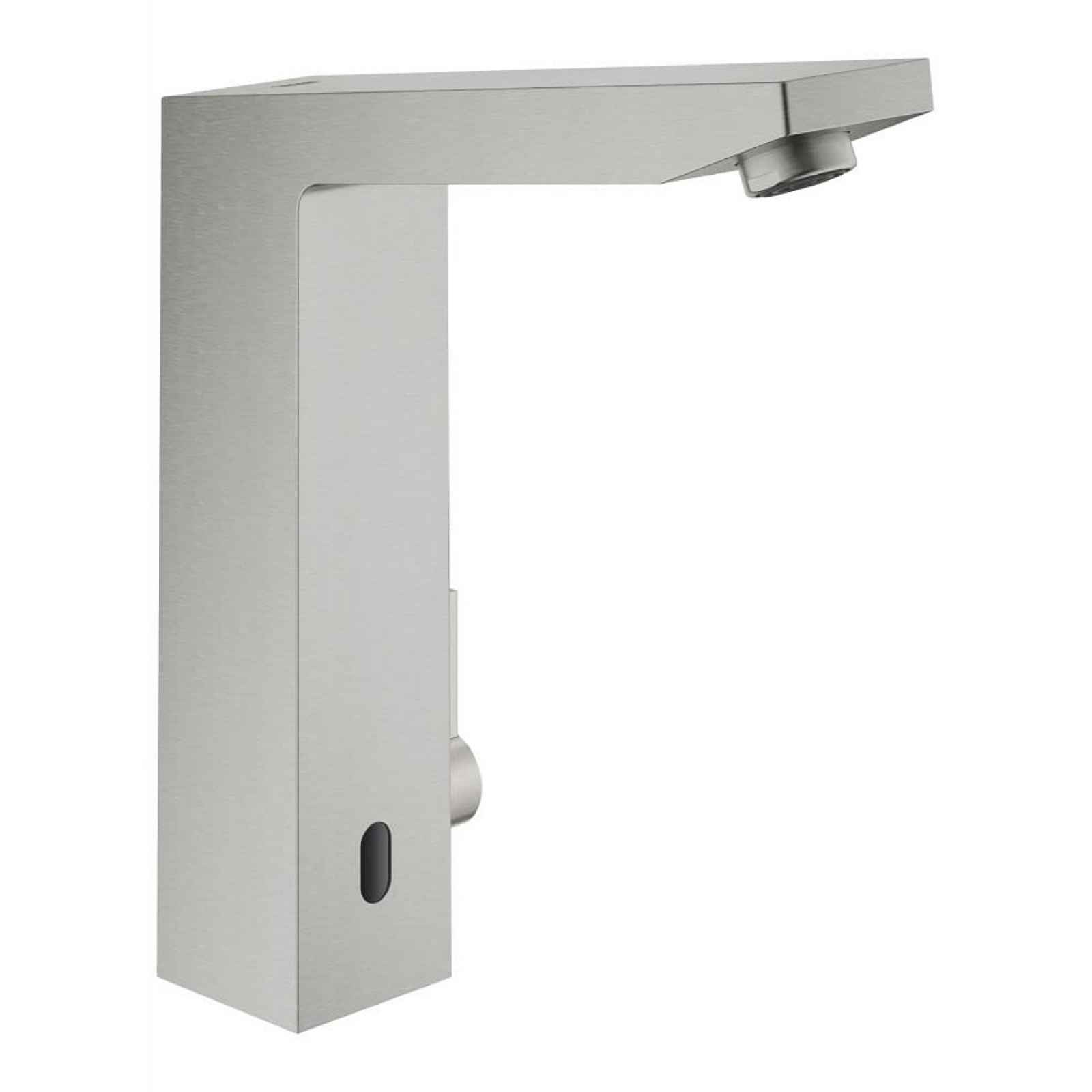 Vysoká umyvadlová baterie Grohe Eurocube E se senzorem supersteel 36441DC0