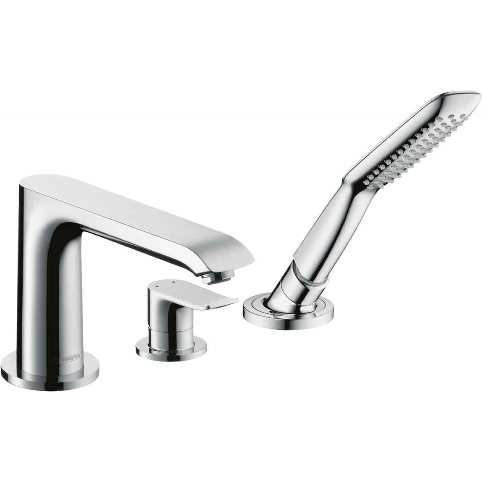 Vanová baterie Hansgrohe Metris bez podomítkového tělesa chrom 31190000