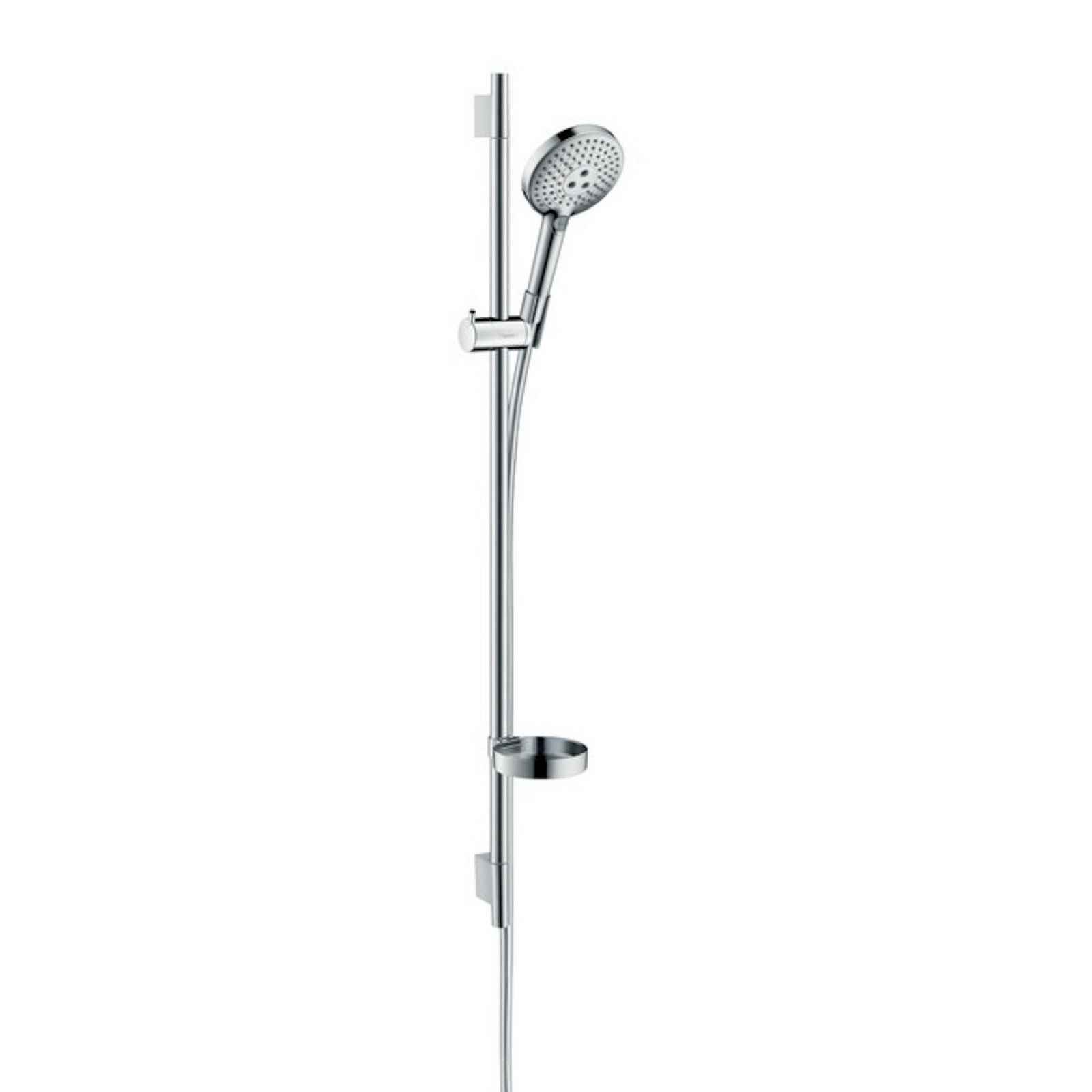 Sprchový set Hansgrohe Raindance Select S s mýdlenkou bílá/chrom 26631400