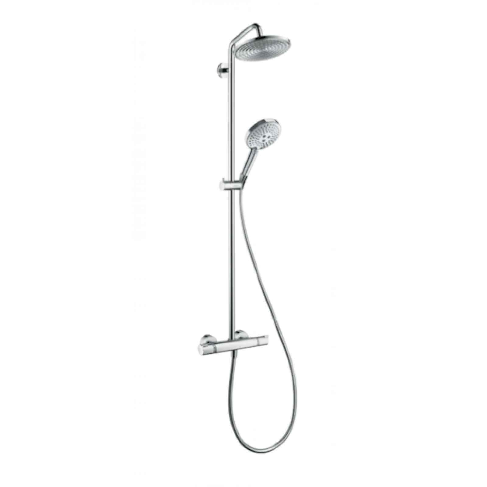 Sprchový systém Hansgrohe Raindance S na stěnu s termostatickou baterií chrom 27115000