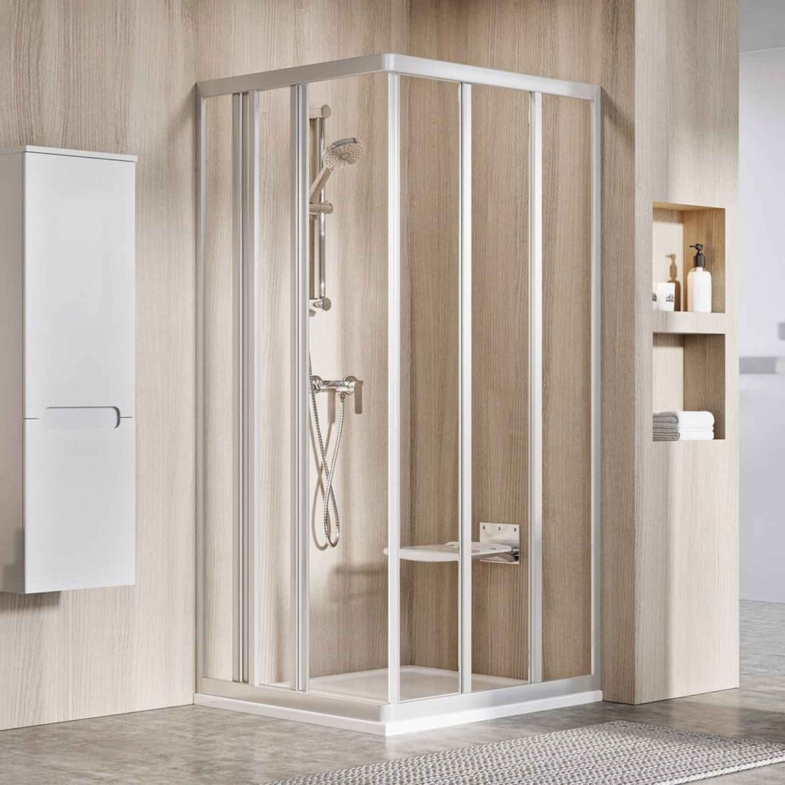 Sprchové dveře Walk-In / dveře 90 cm Ravak Supernova 15V70UR2Z1