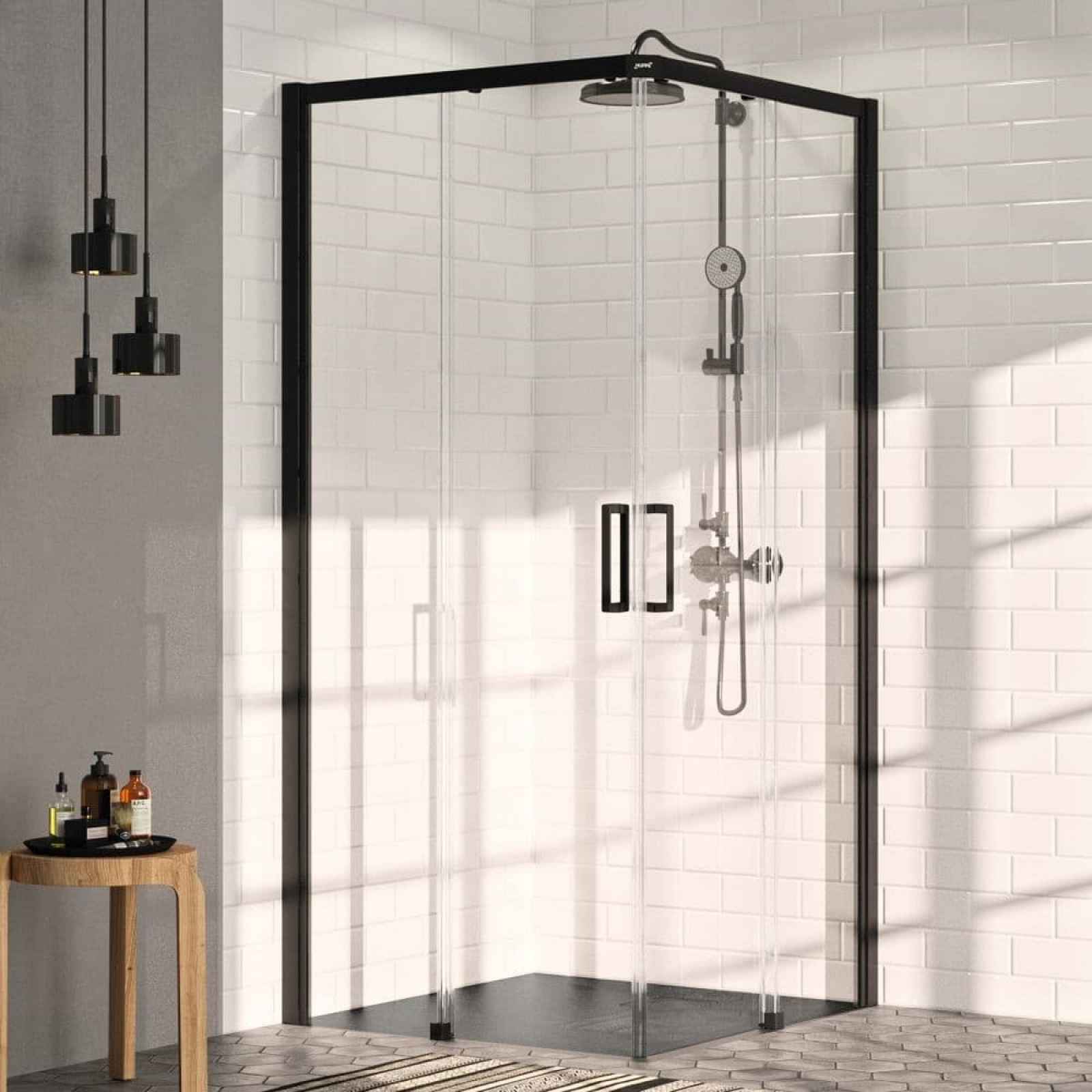 Sprchový kout čtverec 90x90 cm Huppe Classics 2 Easy Entry C25002.123.322