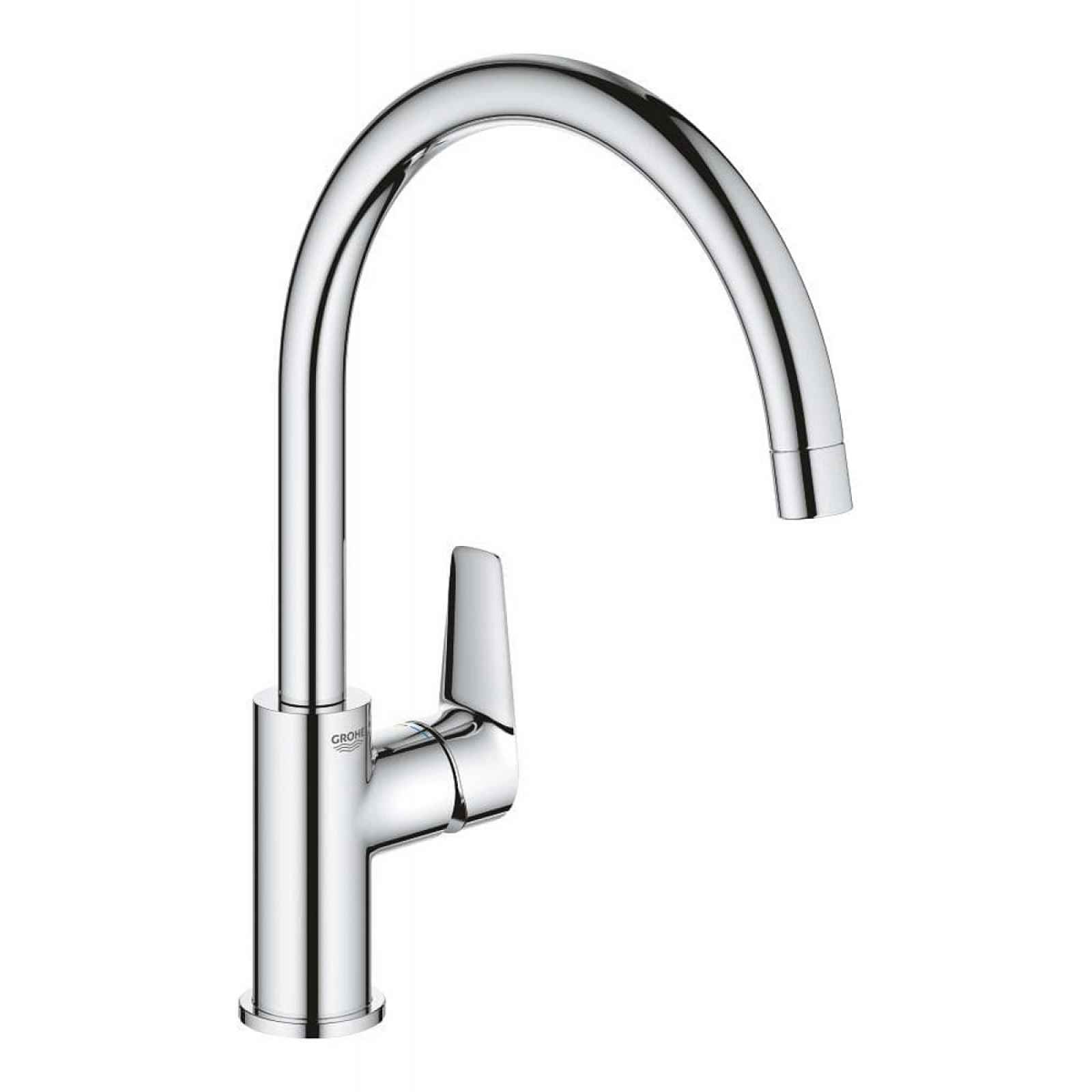 Dřezová baterie Grohe Start Edge s otočným ramínkem chrom 30529001