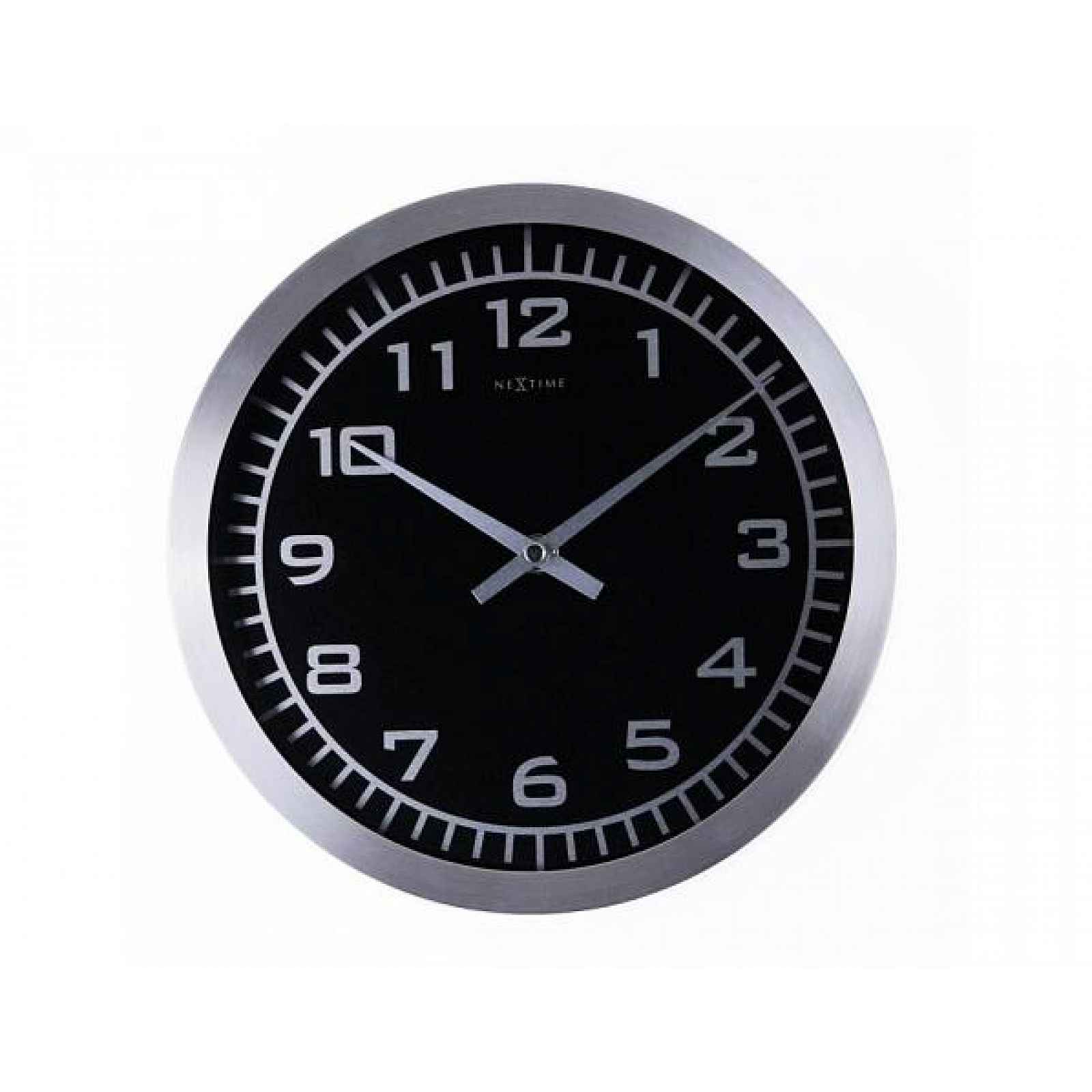 Designové nástěnné hodiny 2954 Nextime Blacky 45cm