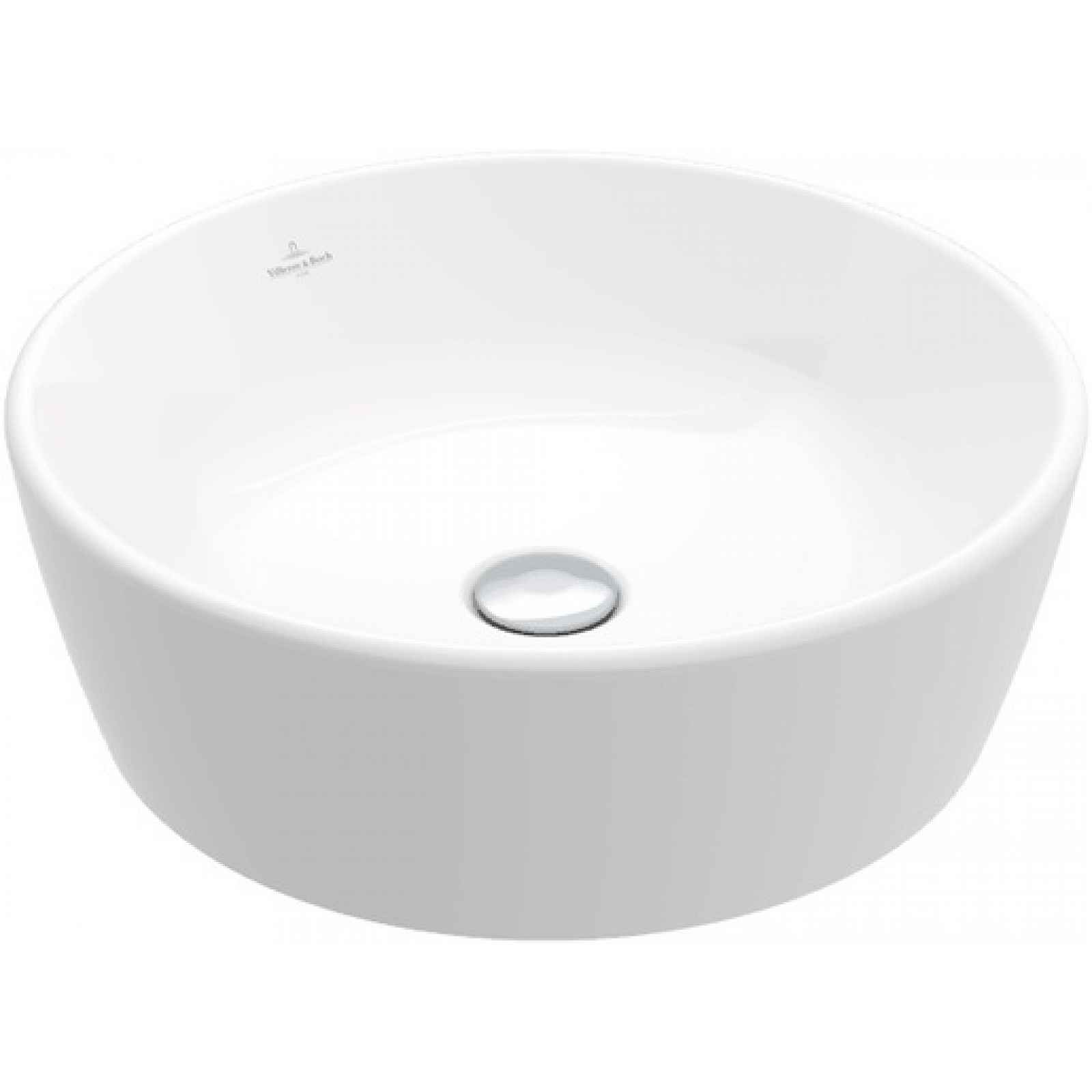 Villeroy & Boch Architectura umyvadlo na desku, průměr 450 mm, s přepadem, alpská bílá 5A254501