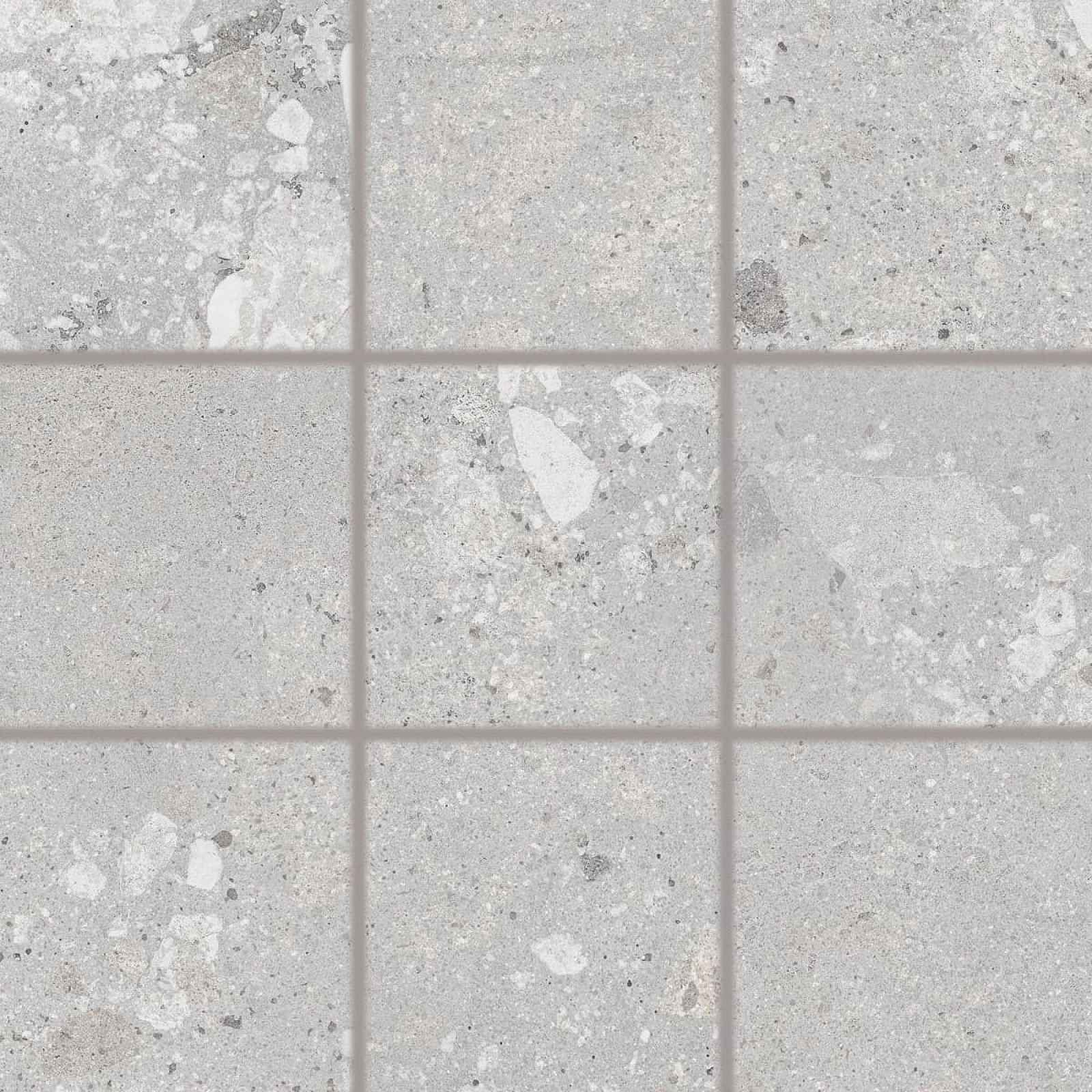 Dlažba Rako Castone Cement 10x10 cm mat DAK11856.1 (bal.1,000 m2)