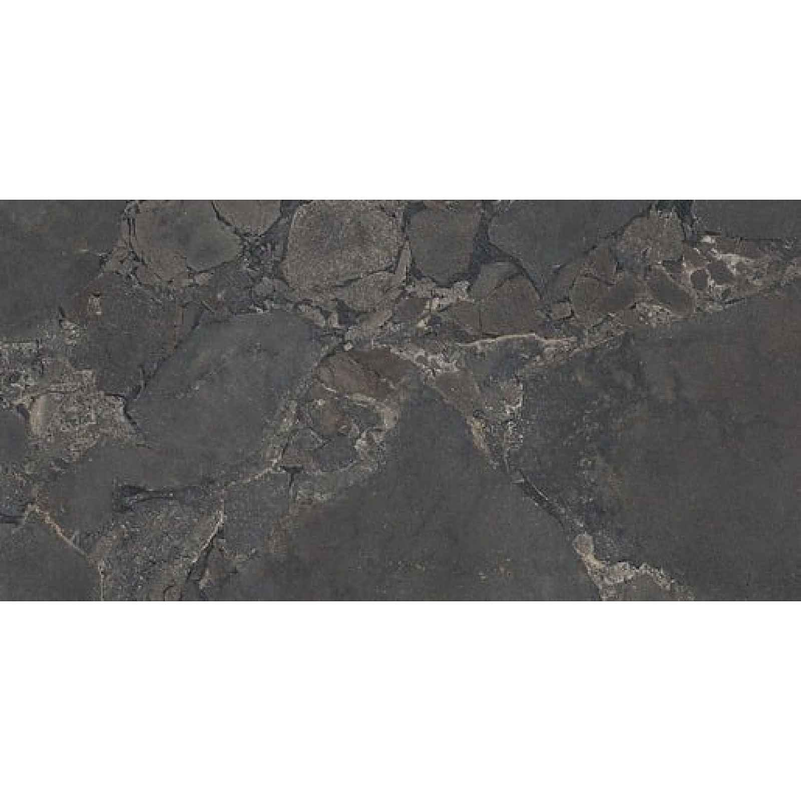 Dlažba Emil Unique Infinity Cobblestone Black 60x120 cm mat EML4 1,440 m2