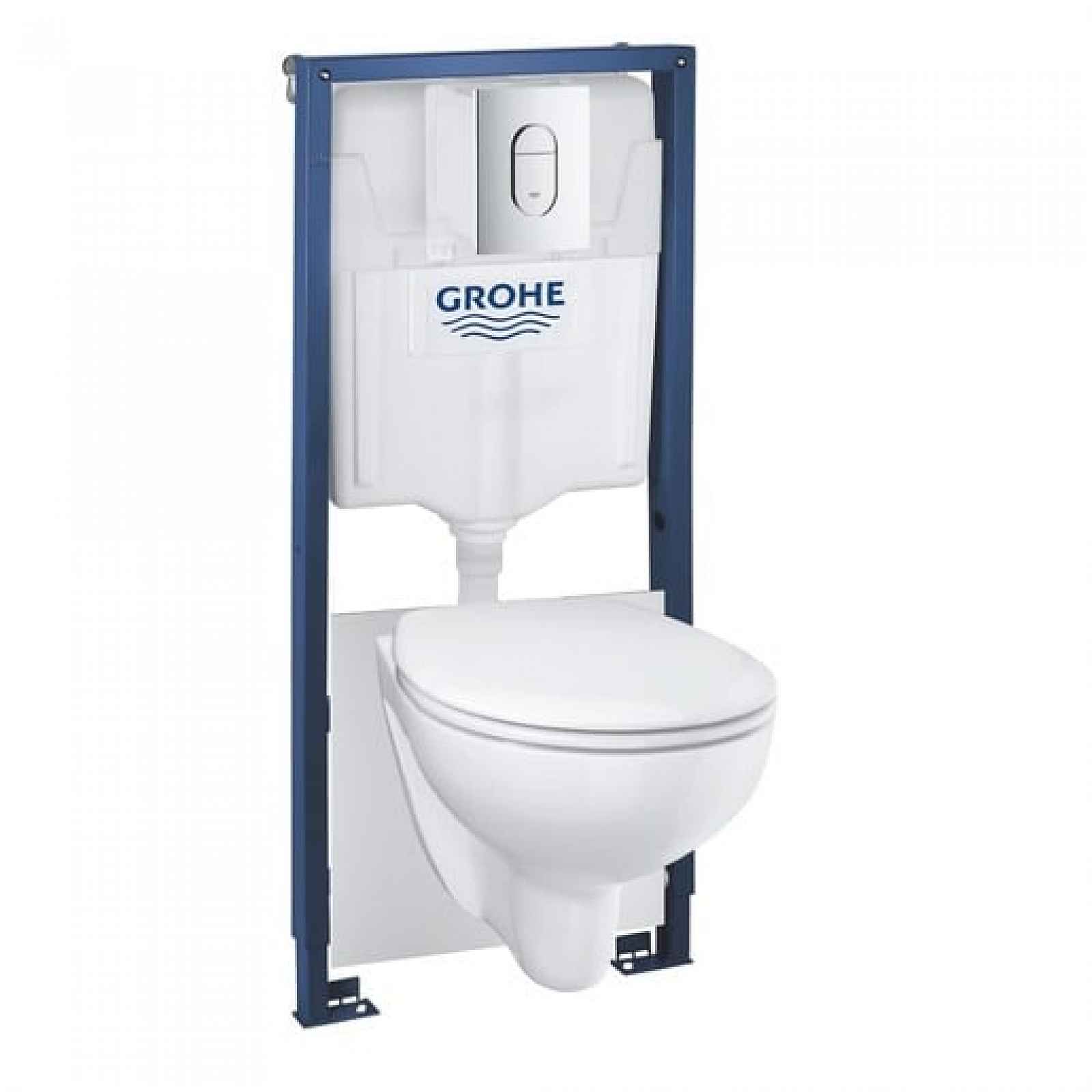 Závěsný WC set do lehkých stěn / předstěnová Grohe Bau Ceramic G39418000