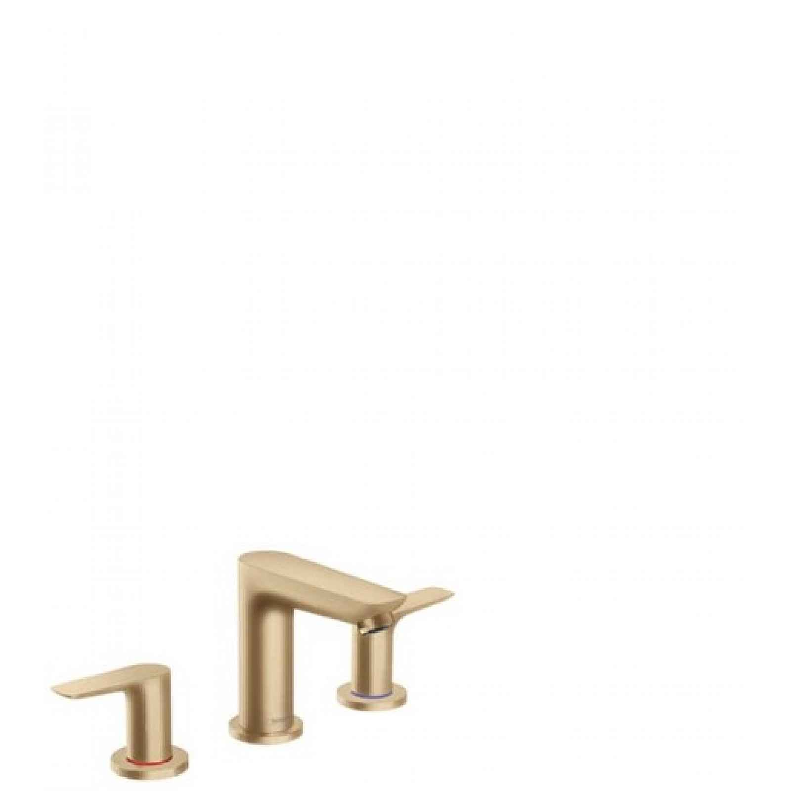 Umyvadlová baterie Hansgrohe Talis E s výpustí kartáčovaný bronz 71733140