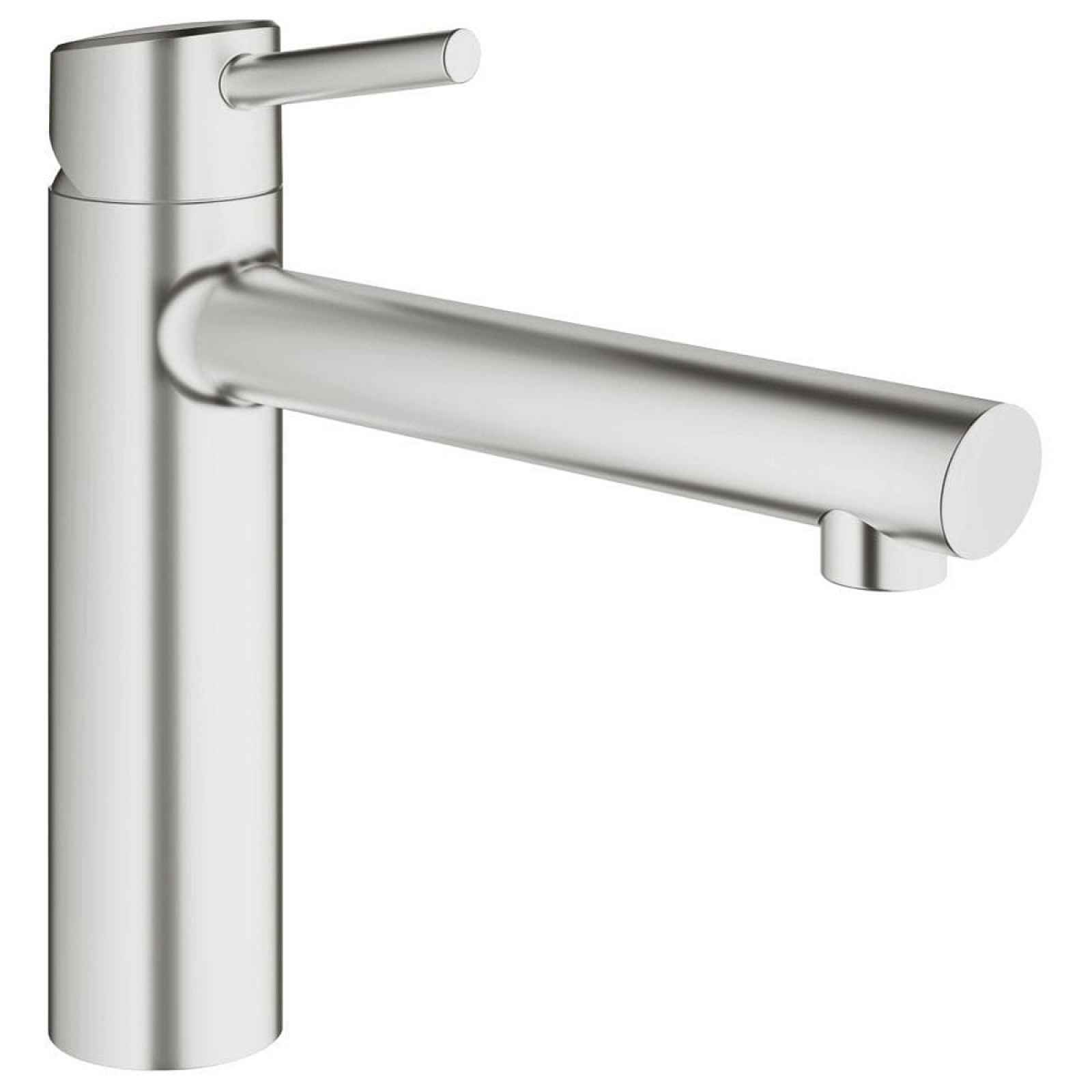 Dřezová baterie Grohe Concetto New s otočným raménkem supersteel 31128DC1