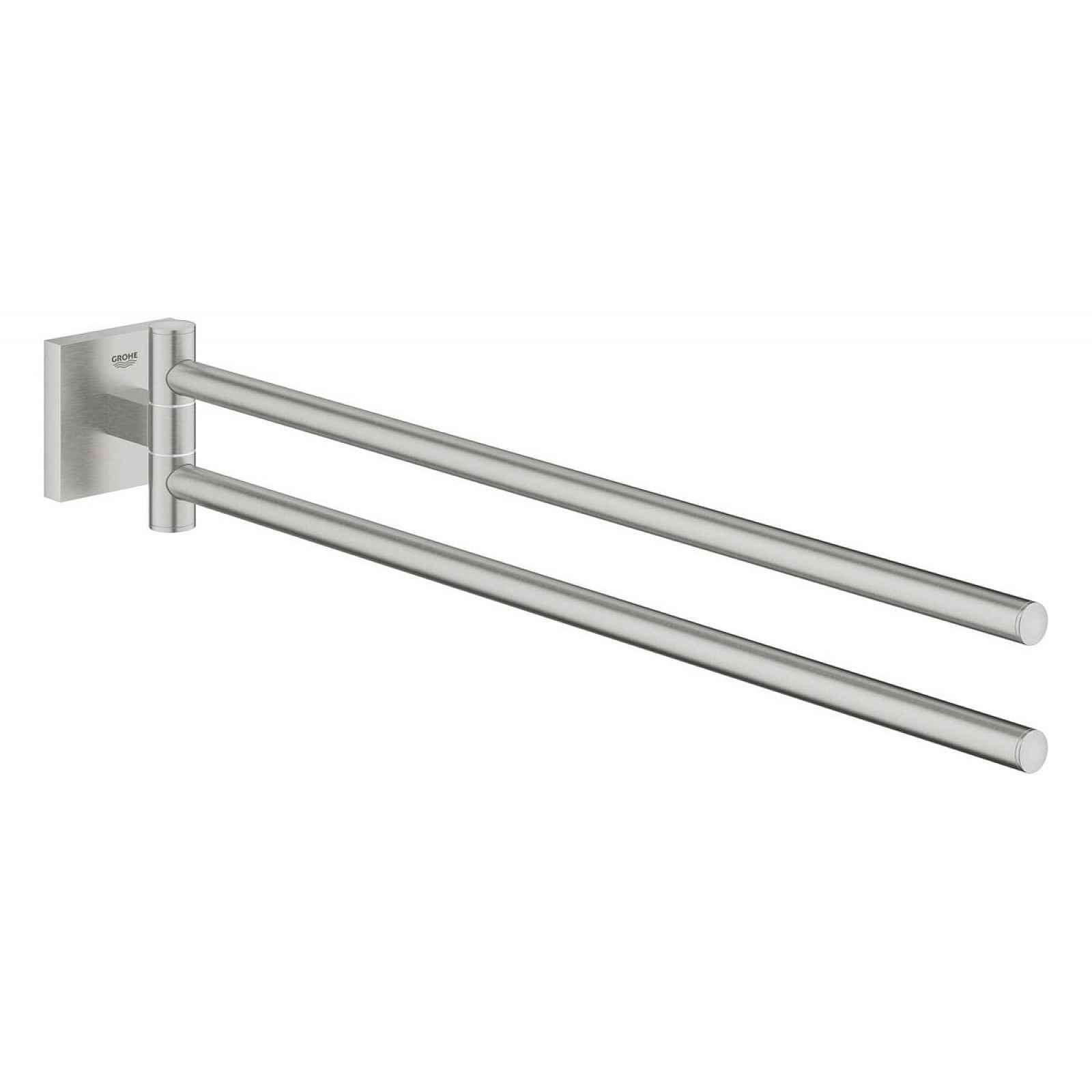 Držák ručníků Grohe Start Cube Accessories supersteel 40976DC0